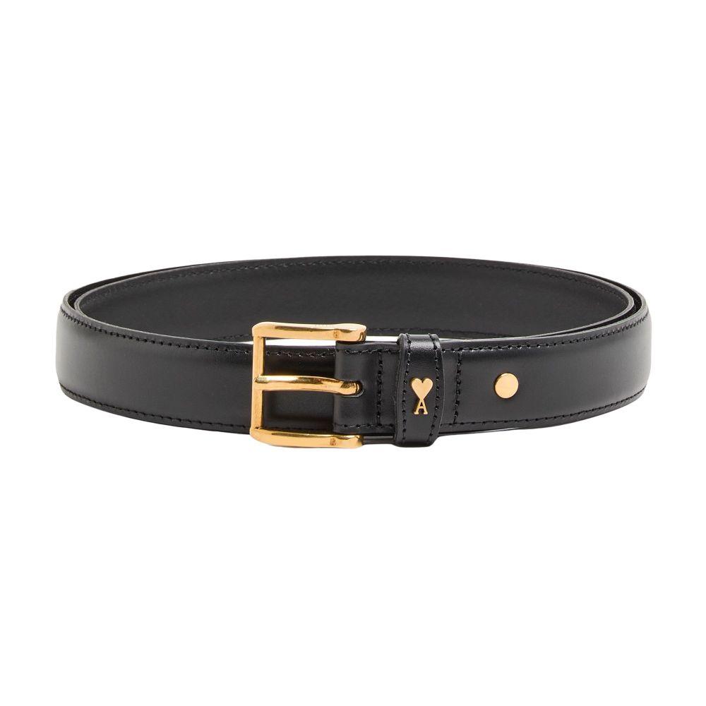A*様 AMI PARIS ベルト Ami Paris Leather belt with adjustable length and metal