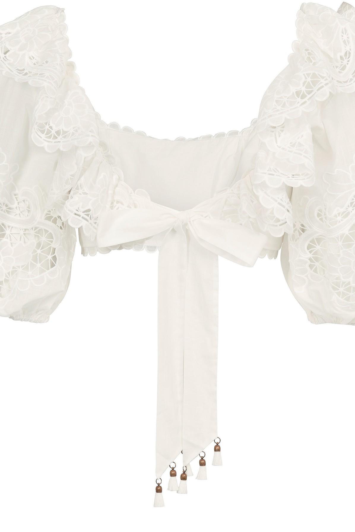 zimmermann lulu scallop frill top