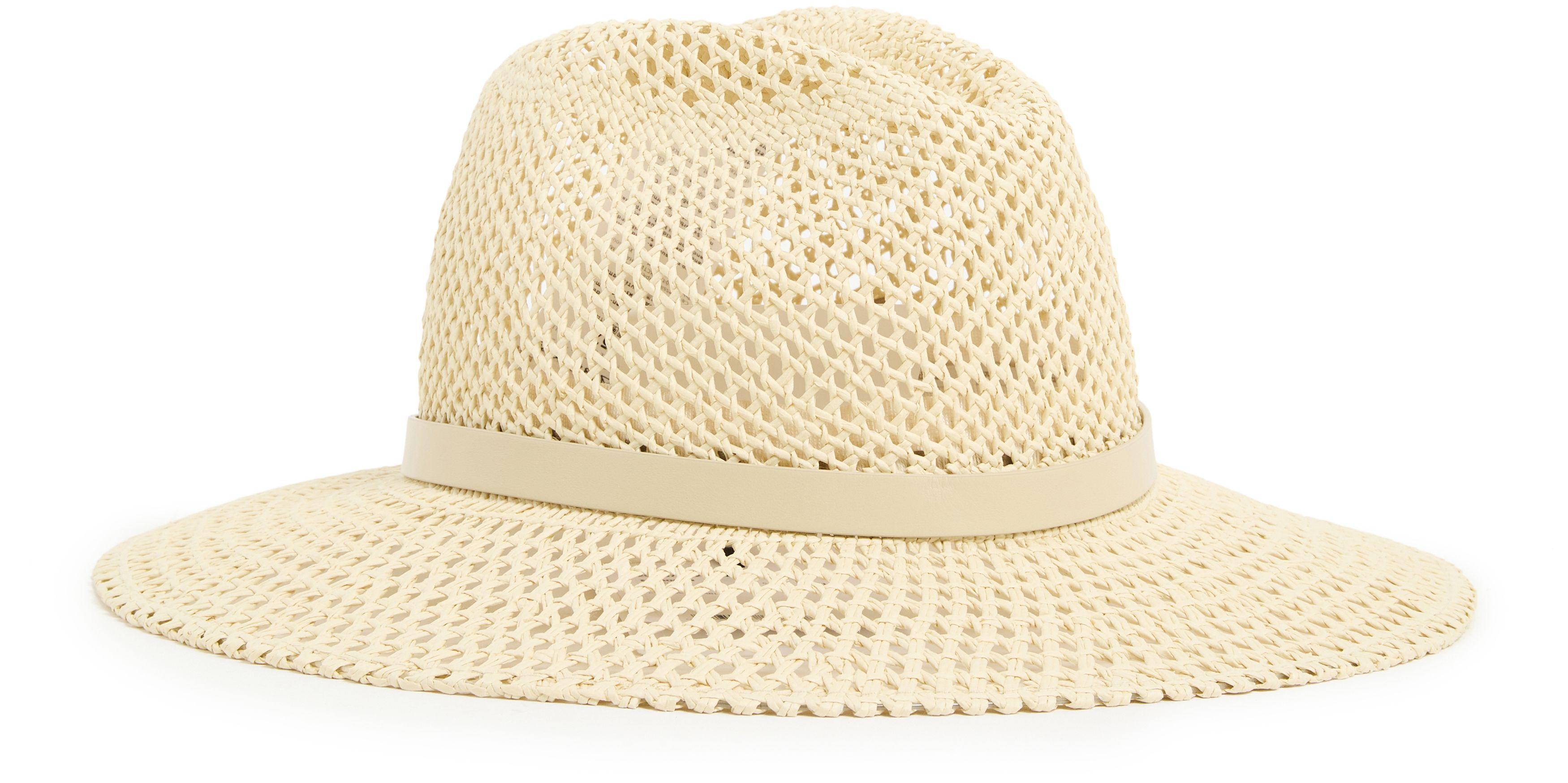 Max Mara Marocco Paper Straw Sunhat in Natural | Lyst
