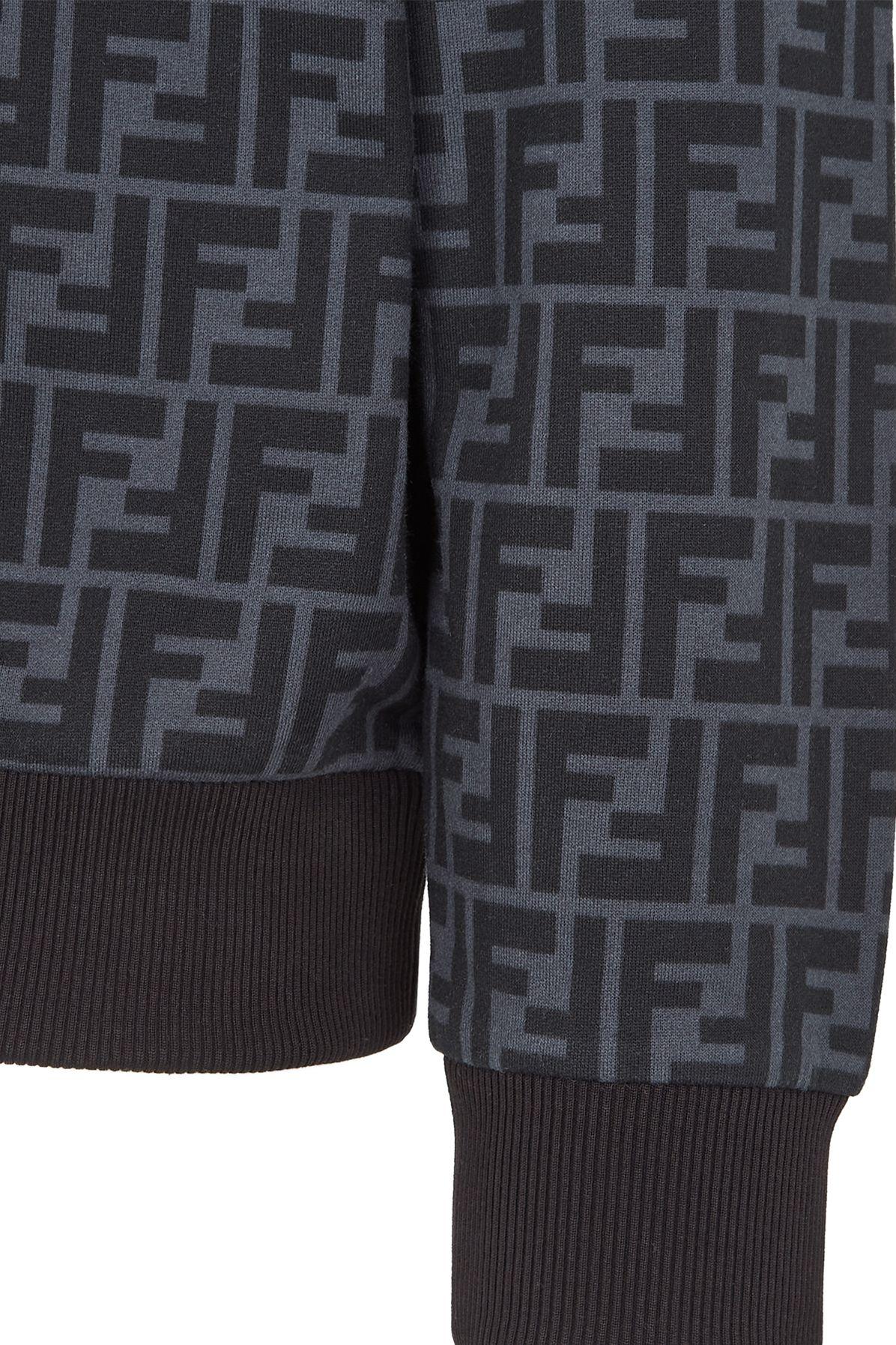 Fendi store blue sweatshirt