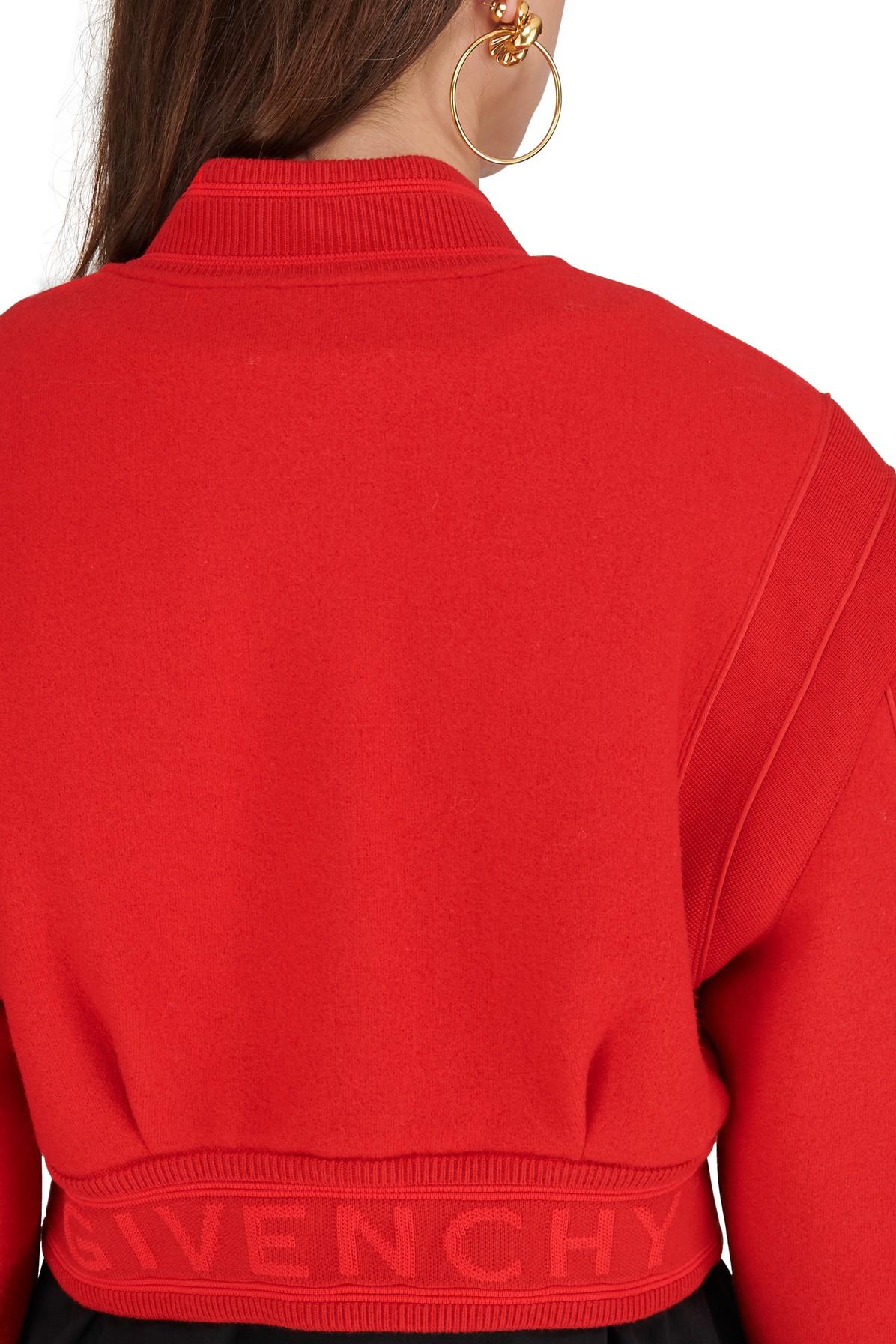 Givenchy Varsity Jacket in Red | Lyst