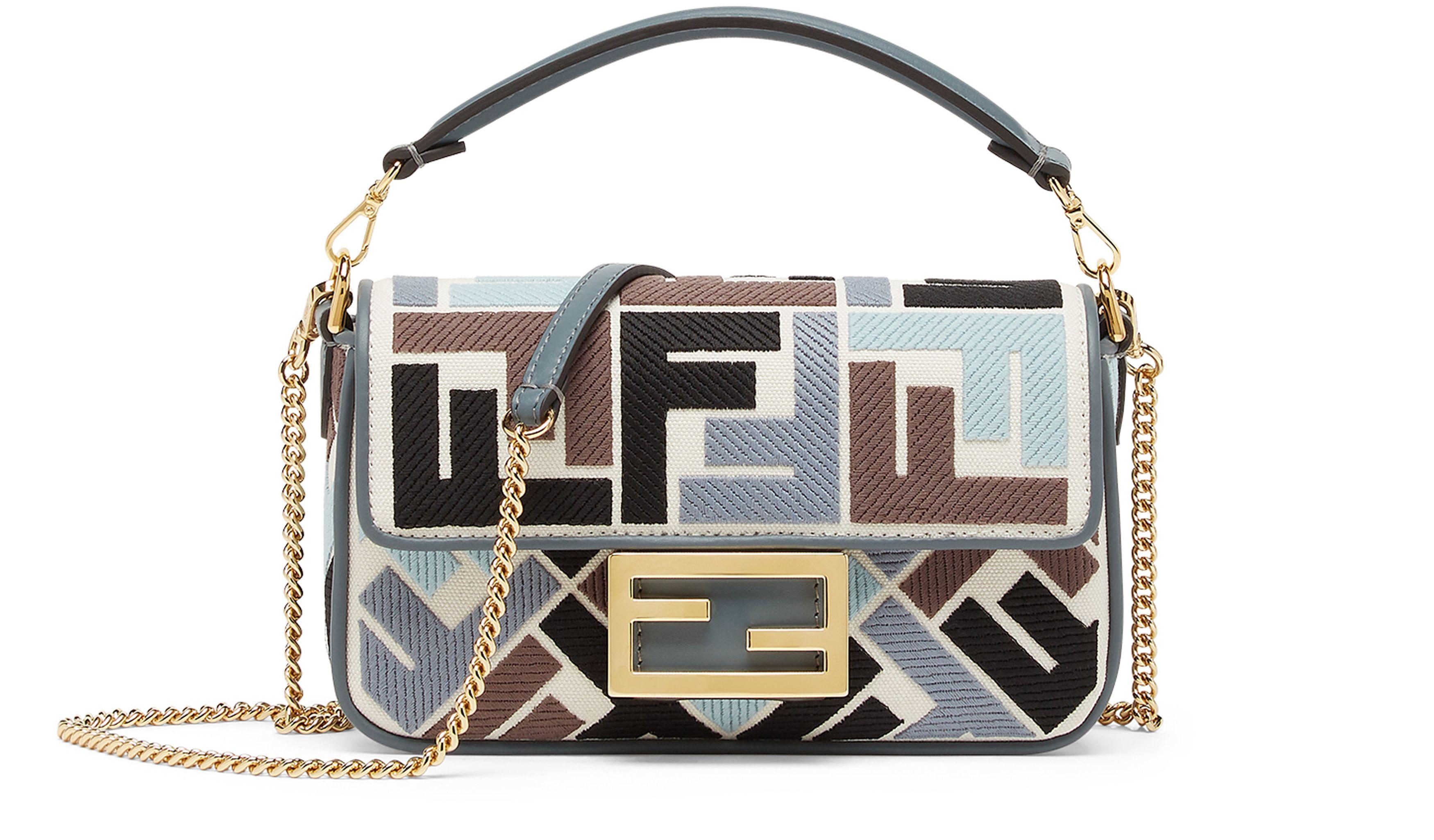 Fendi Baguette Mini Bag in Black Lyst