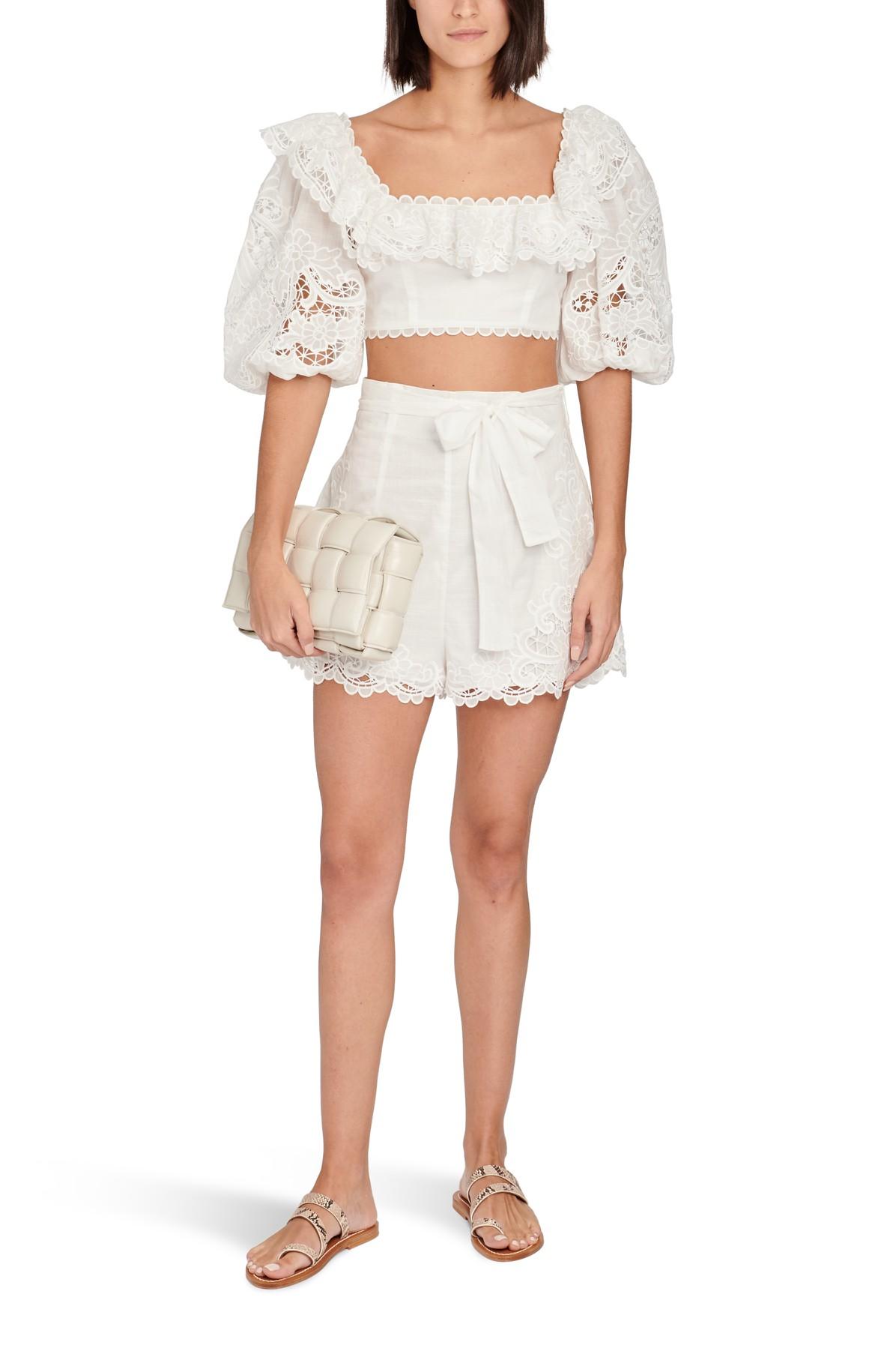 Zimmermann Lace Lulu Scallop Frill Top 