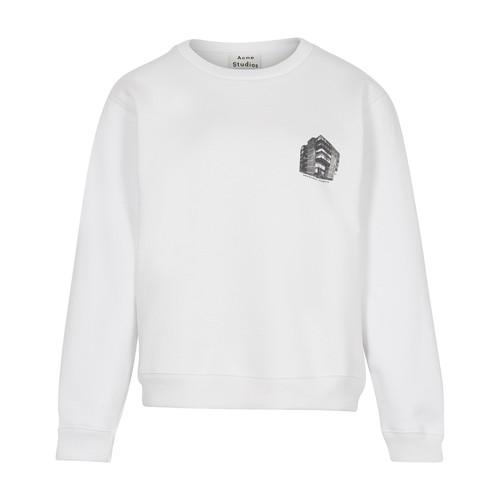 acne studios sweatshirt white