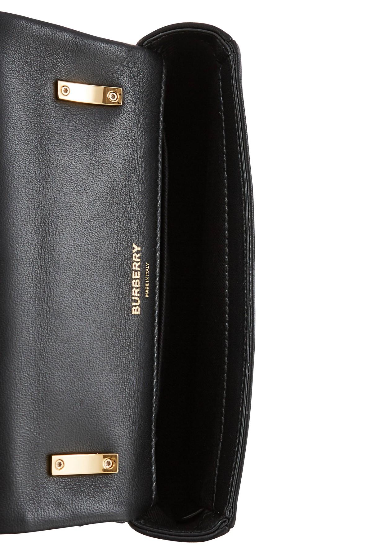 Burberry Black Leather Lola Crossbody Bag - ShopStyle