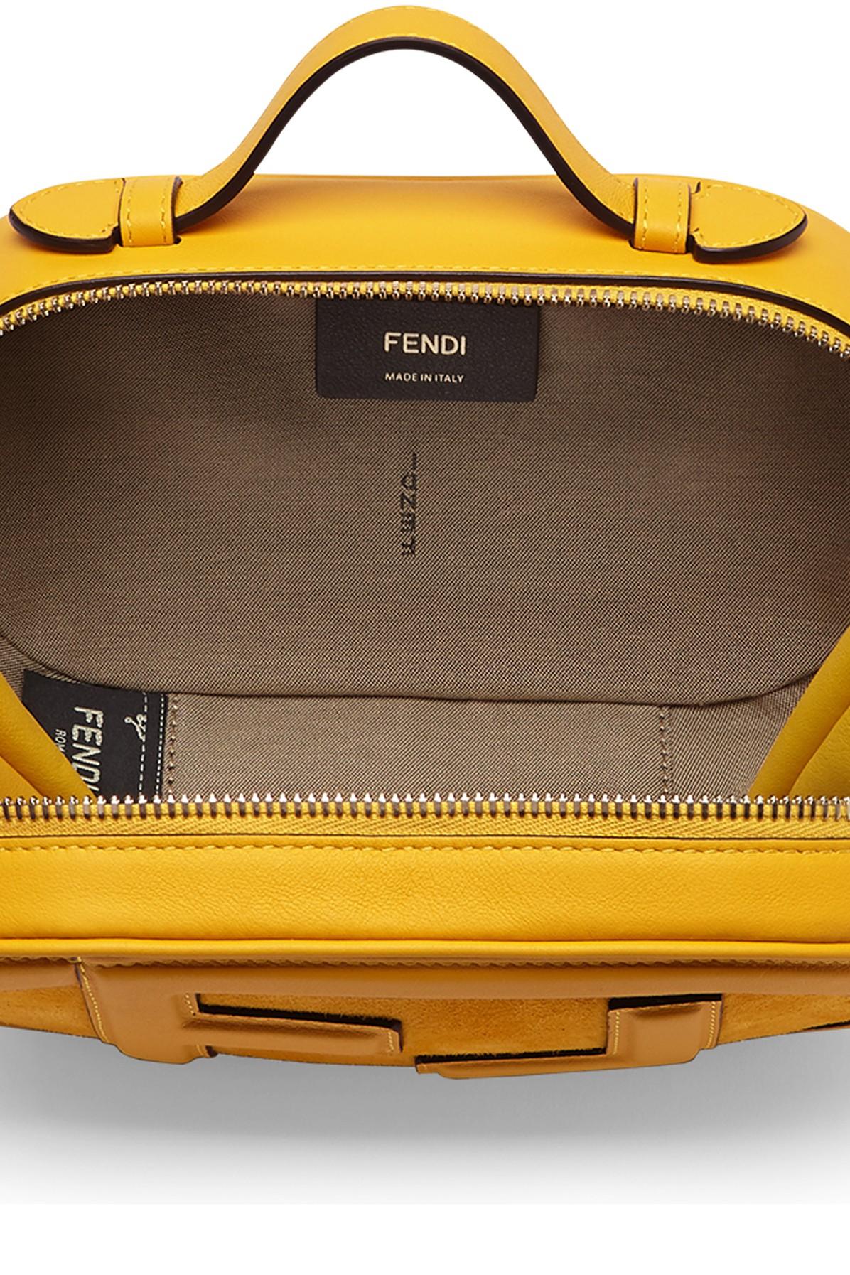 Fendi Camera Case Crossbody Bags Multicolor In Yellow