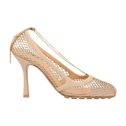 bottega veneta pumps in mesh