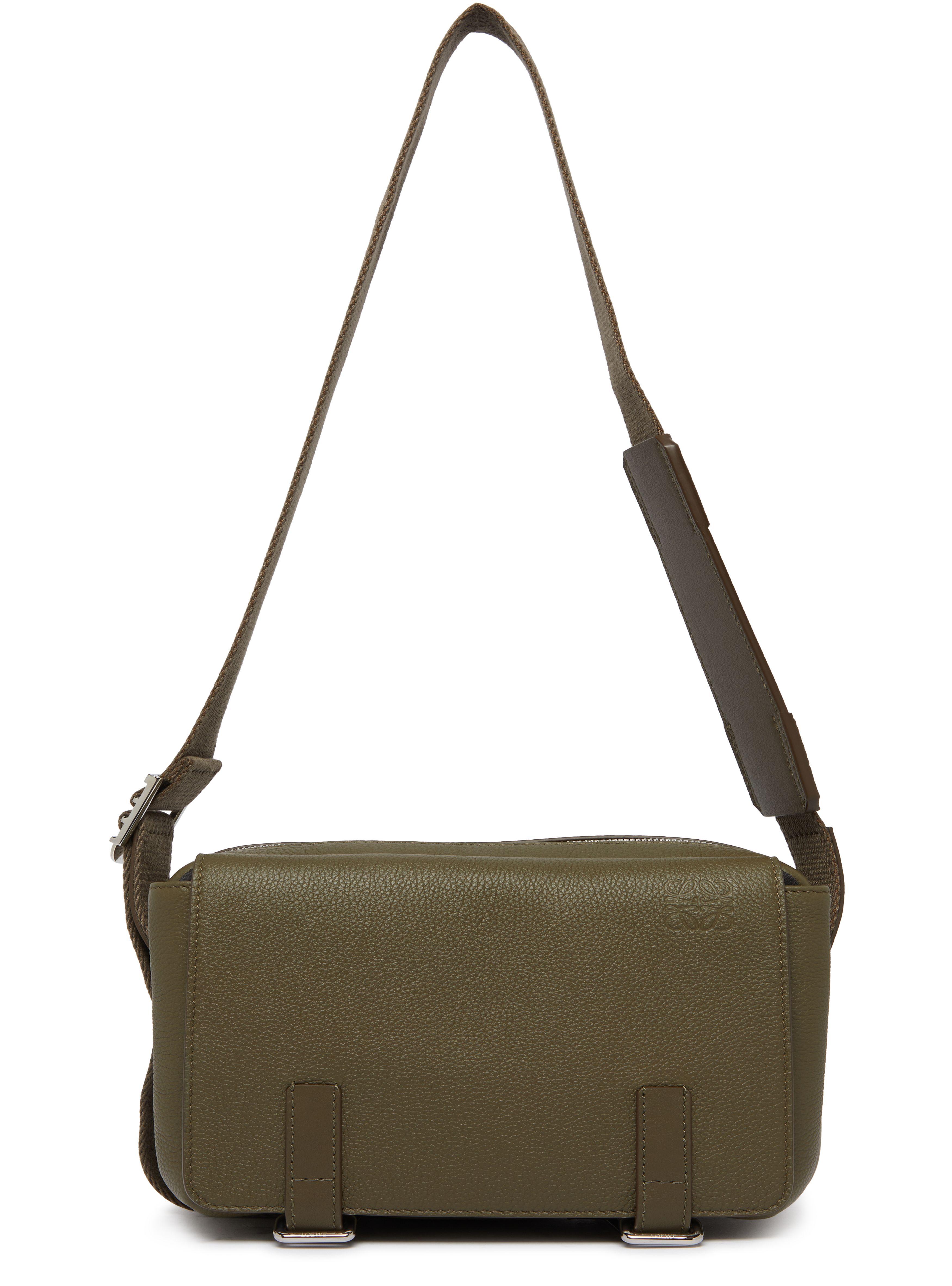 Loewe Xs Military Messenger Bag in Gray for Men | Lyst
