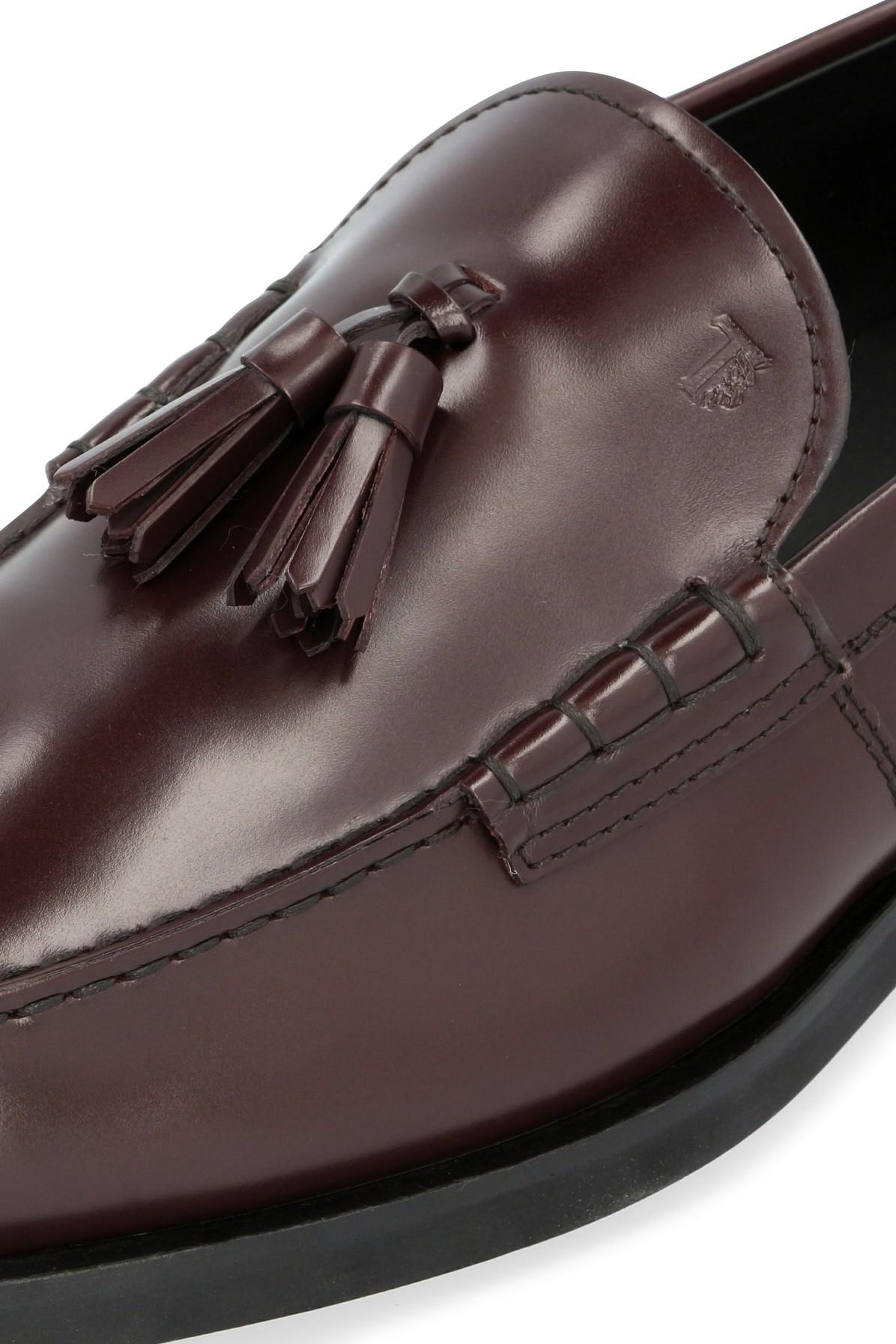 Tod's Nappina Gomma Loafers in Brown for Men - Lyst