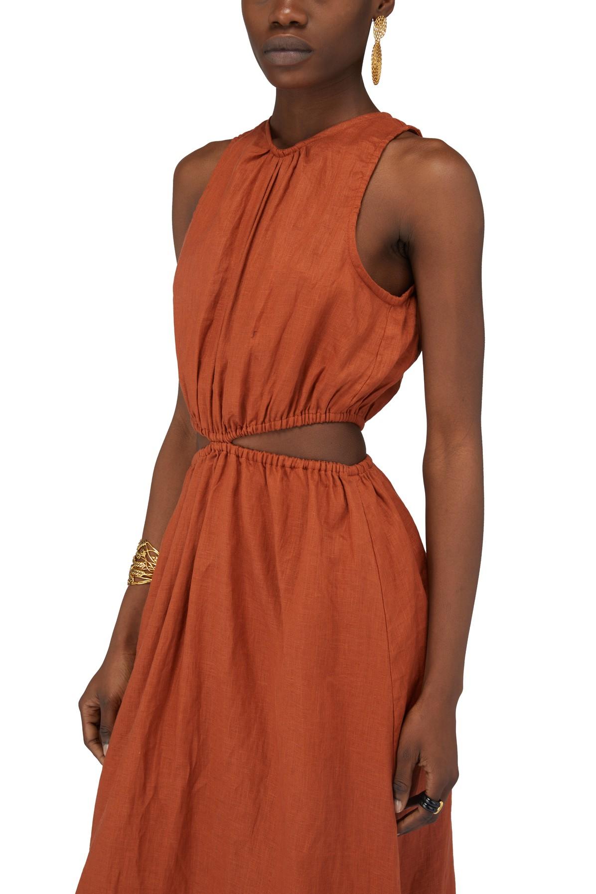 Faithfull The Brand Trapani Midi Dress | Lyst