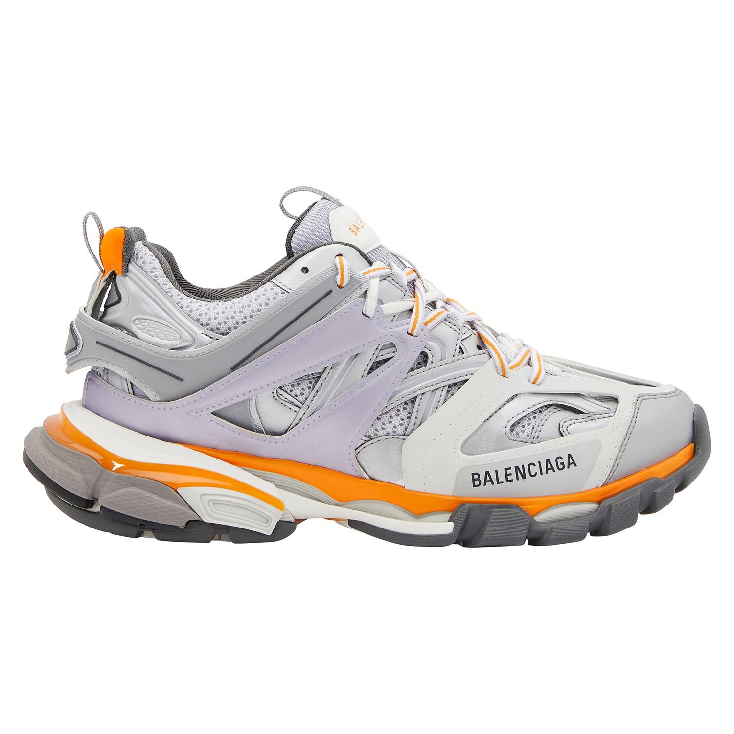 balenciaga track grey orange