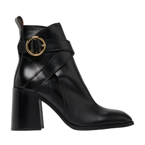See By Chloé Lyna Ankle Boots in Black | Lyst Australia