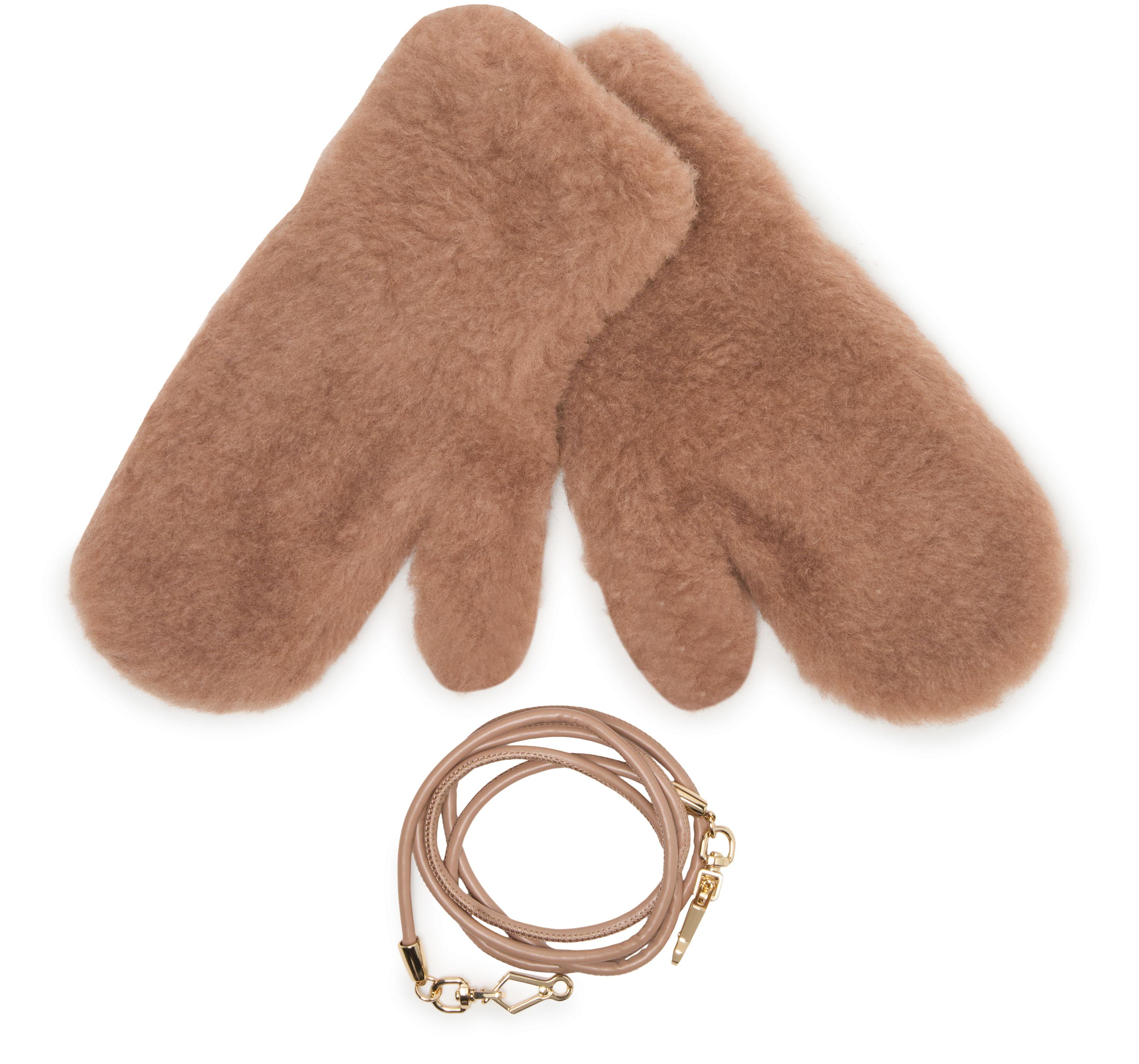 手袋 Max Mara FW24 ALAGGIO - Cashmere Gloves (2424566023600 012) Max Mara FW24 ALAGGIO - Cashmere Gloves (2424566023600 012