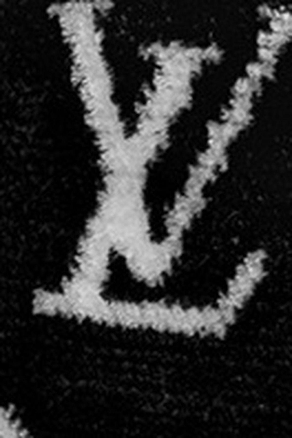 LOUIS VUITTON Technical Fabric Calfskin Monogram Stellar Sneakers 40 Black  1254291