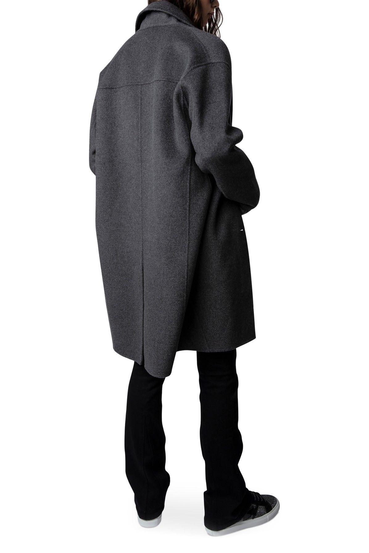 Zadig & Voltaire Mady Coat in Black | Lyst Zadig & Voltaire Mady Coat in Black | Lyst