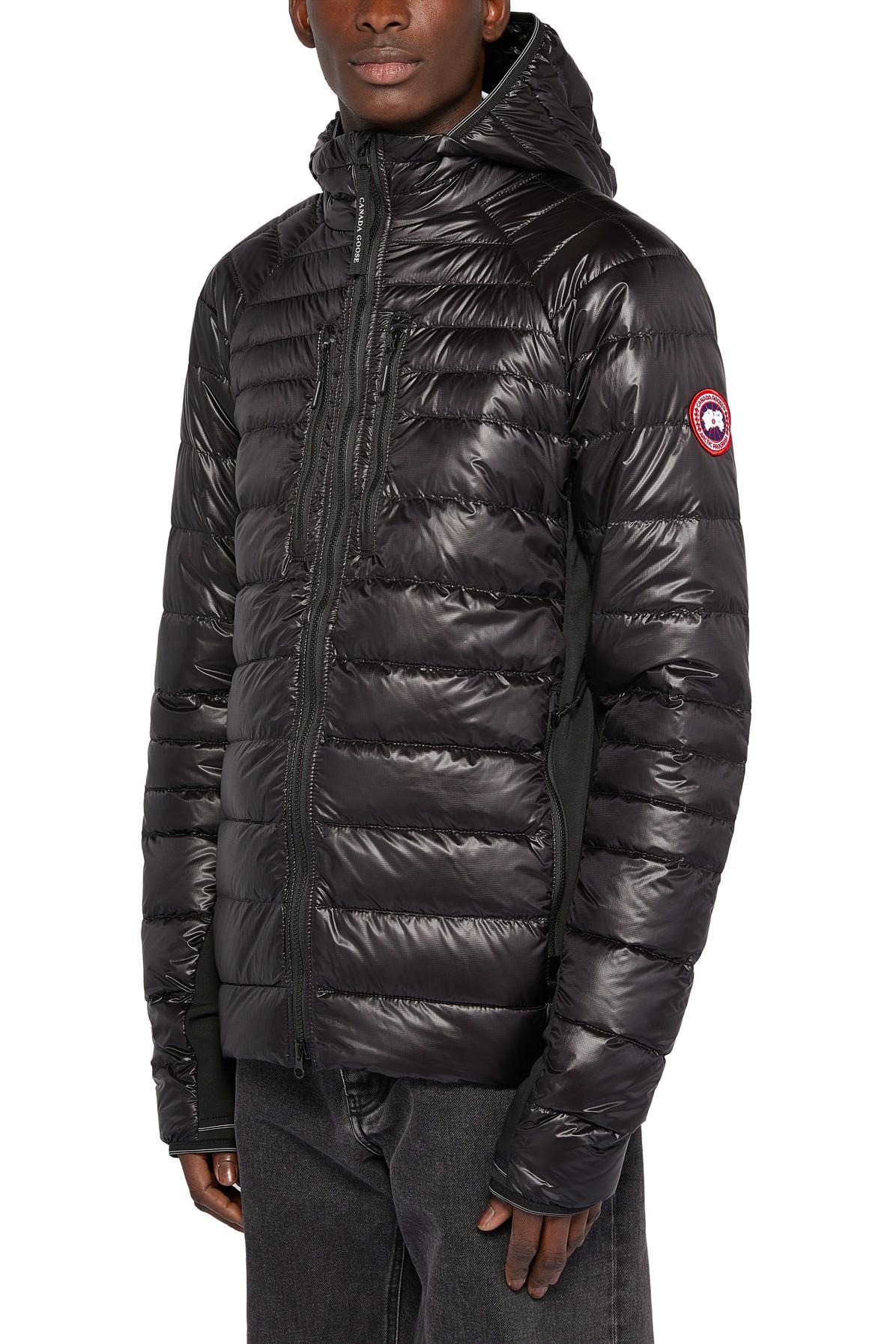 canada goose hybridge lite hoody black