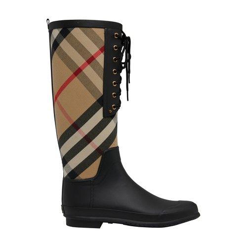 Burberry Simeon Eye Boots in Brown | Lyst