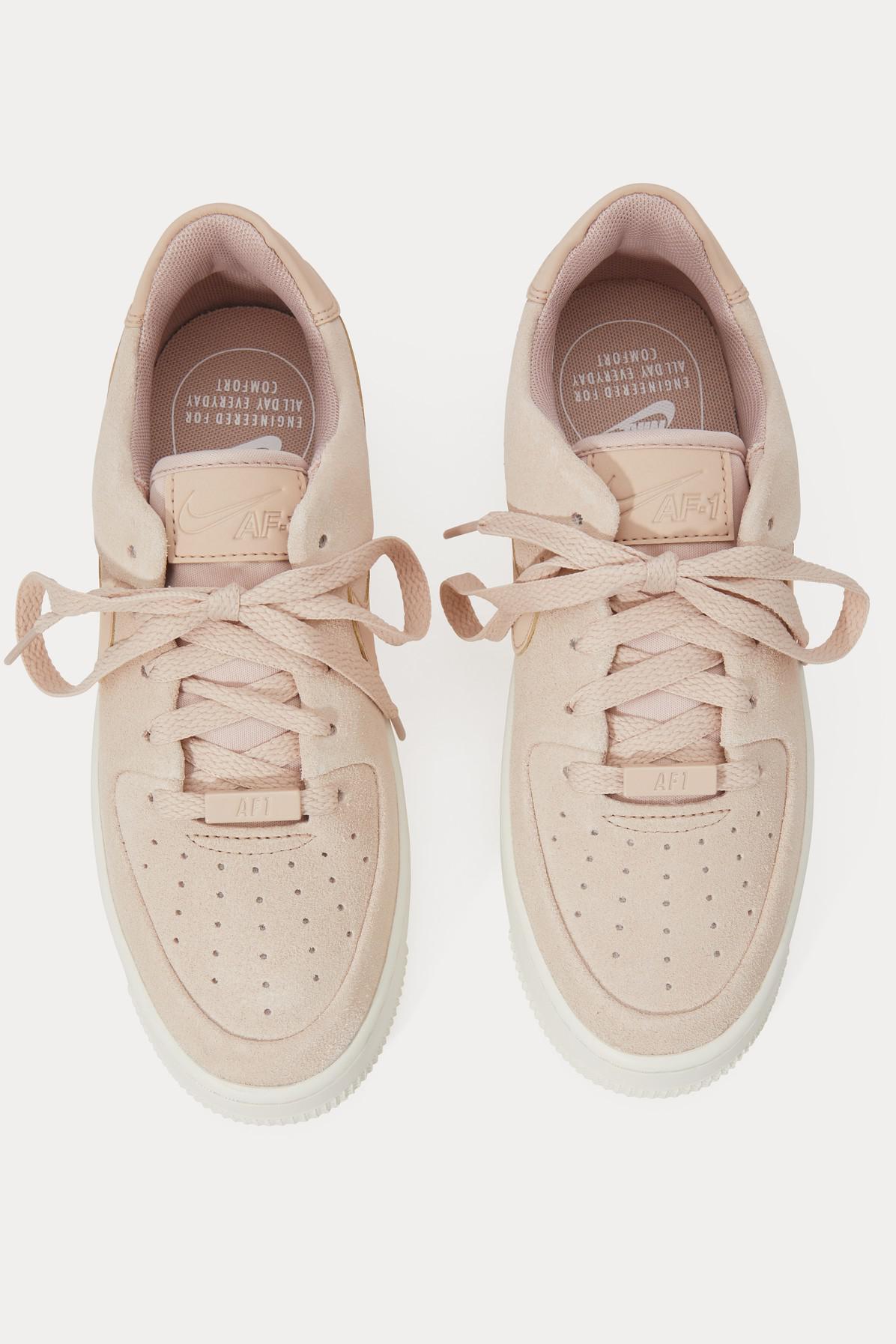 Nike Leather Air Force 1 Sage Low Sneakers in Particle Beige/Particle Beige-ph  (Natural) - Lyst