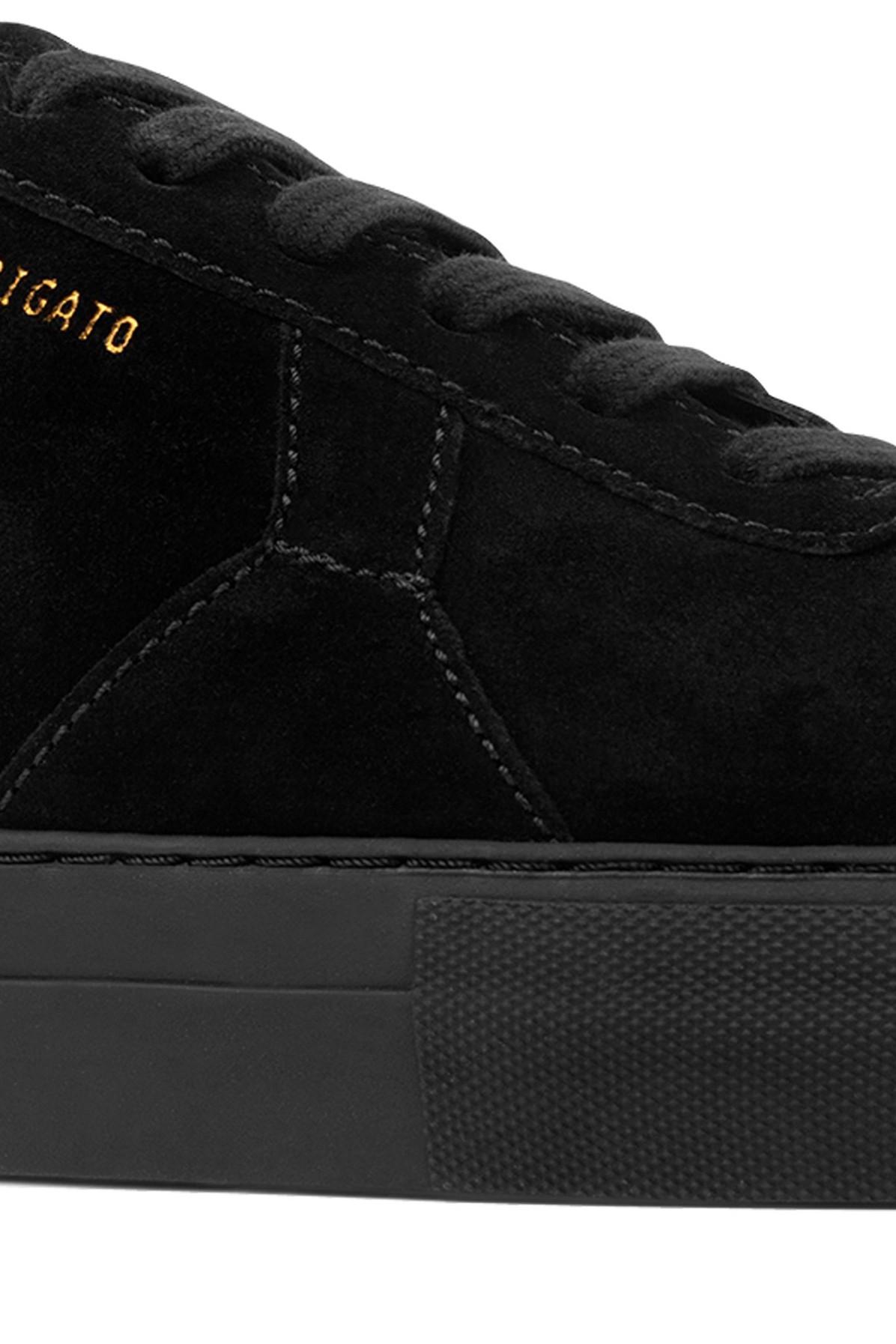 axel arigato black suede platform