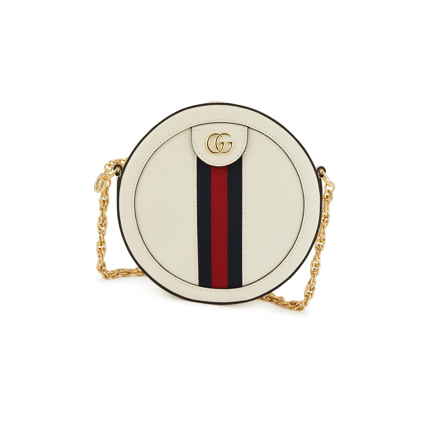 Gucci Ophidia Crossbody Bag in White - Lyst