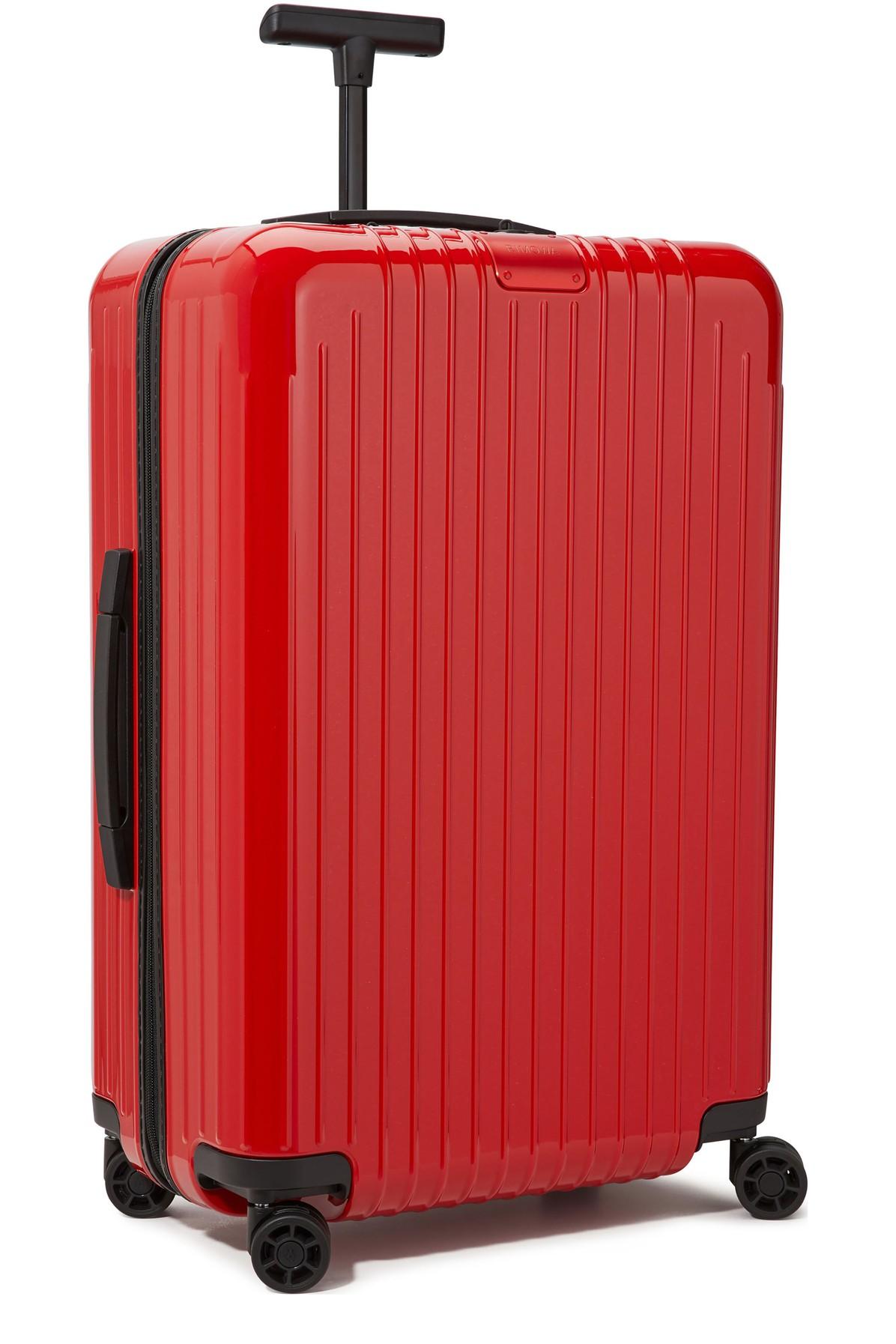 RIMOWA Essential Lite Check-in M luggage in Red_gloss (Red) for Men | Lyst