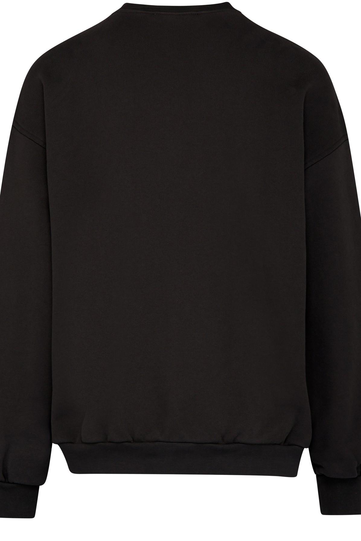 Acne Studios Fyre Bubble Logo Sweatshirt in Black for Men | Lyst