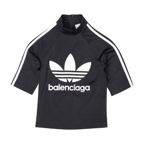 Balenciaga / Adidas - Short Sleeve Athletic Top in Blue | Lyst
