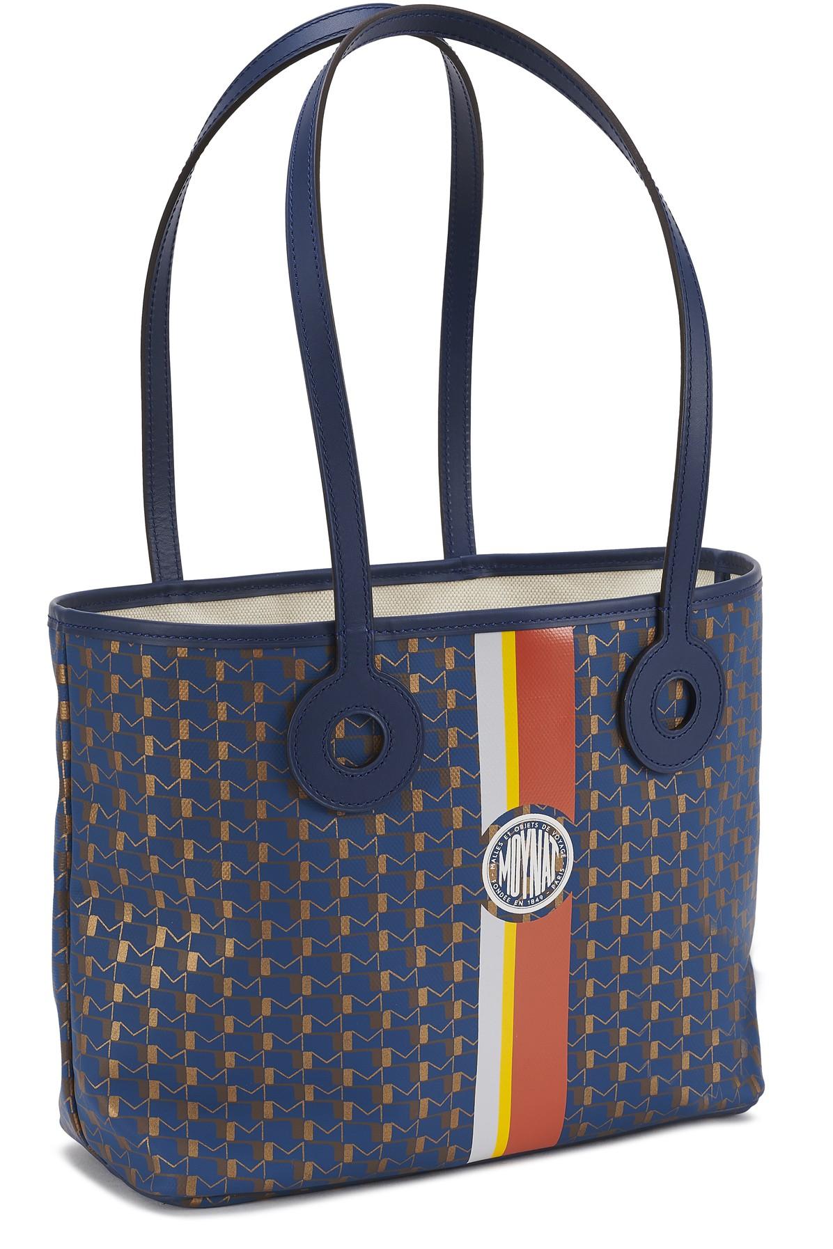 Moynat Oh! Little Tote Bag Ribbon in Blue