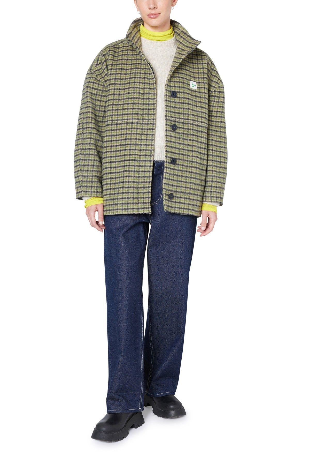 American Vintage Coat Wabistreet in Green | Lyst