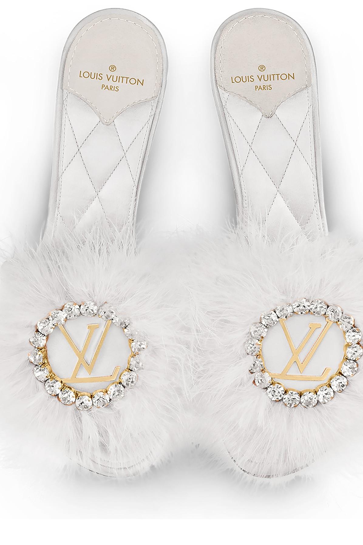 Louis Vuitton Lv Marilyn Mules in White