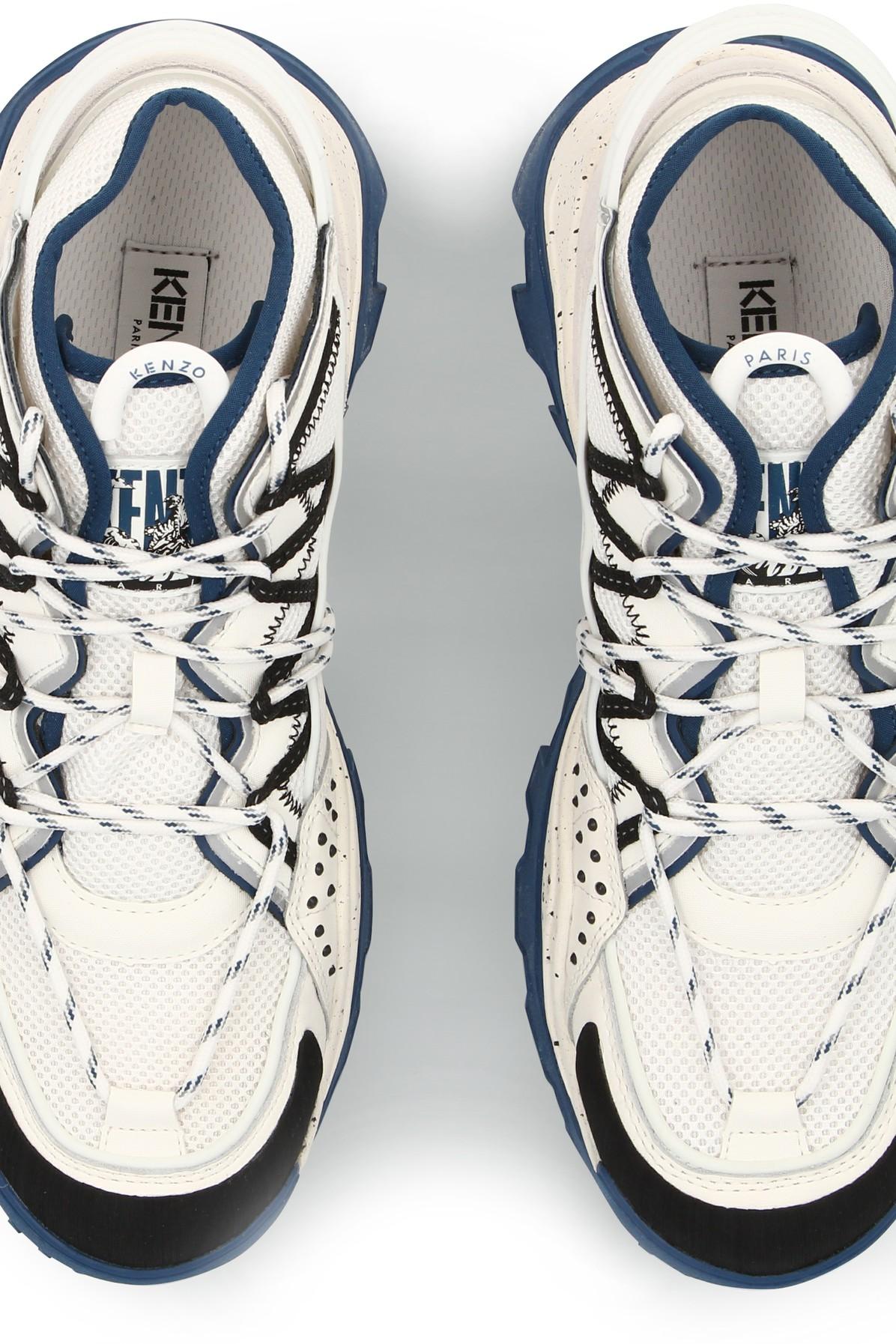 KENZO Inka Low Top Sneakers in Blue for Men | Lyst