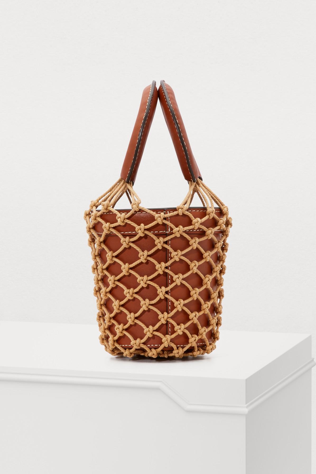 Staud macrame bucket bag cheap