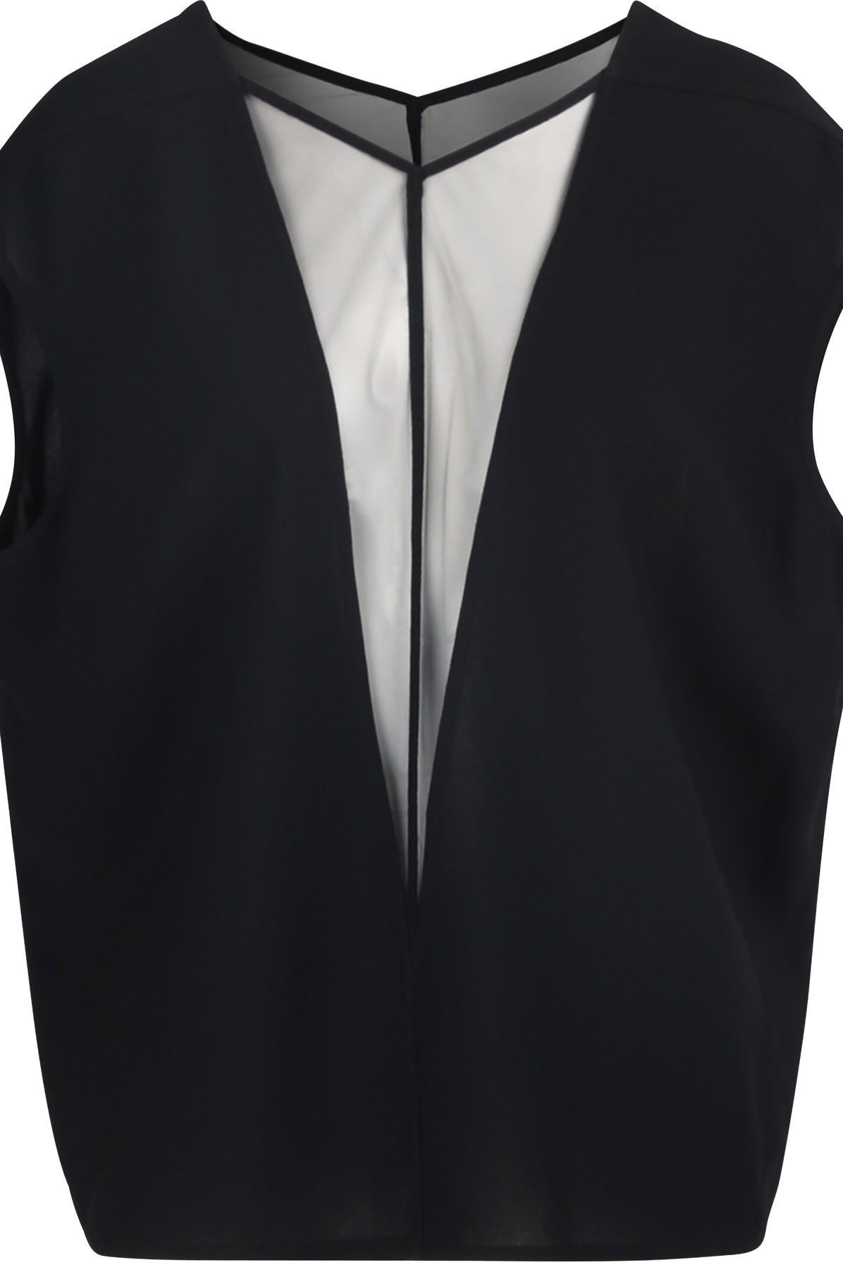 rick owens v neck shirt