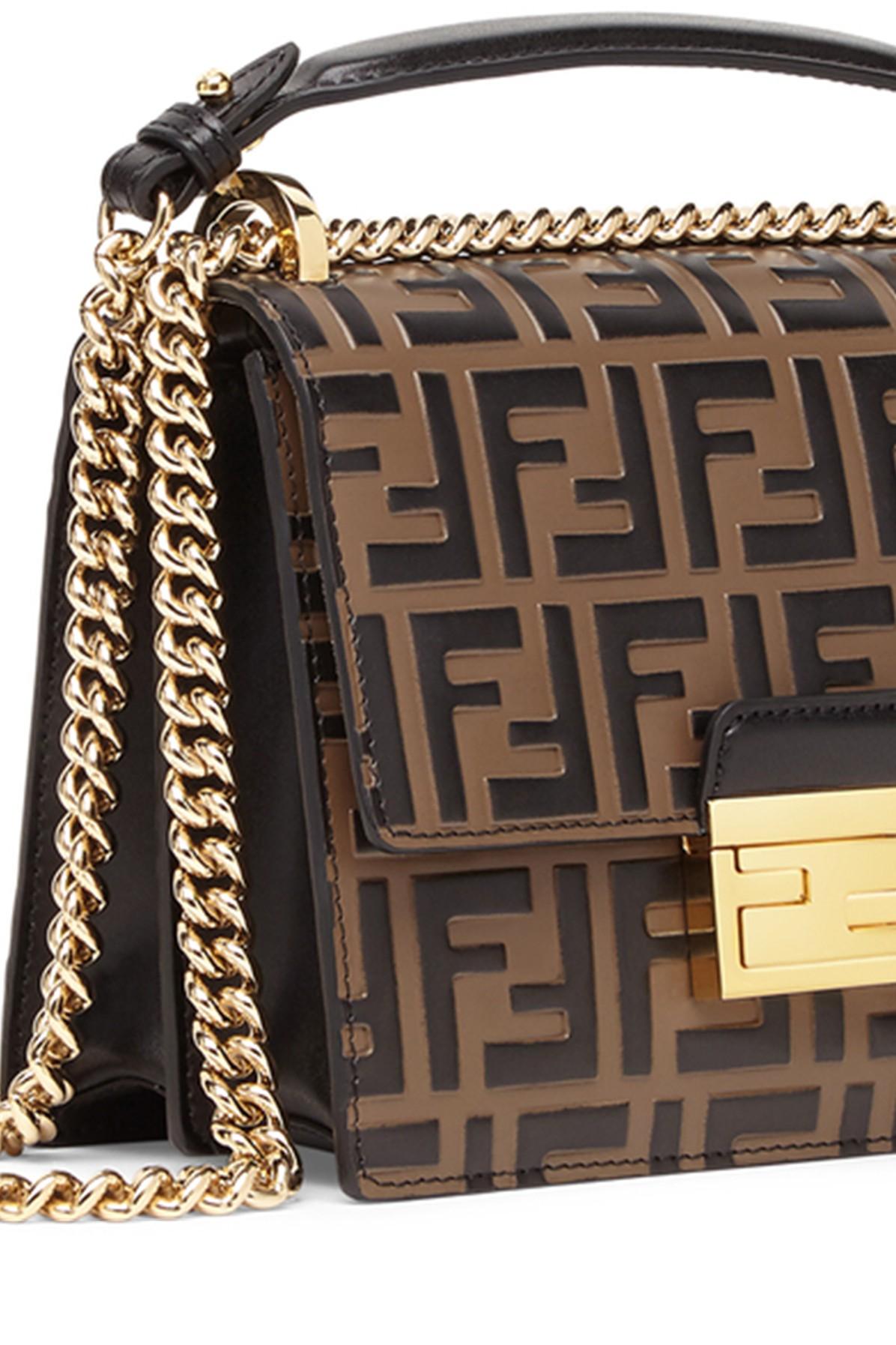 Fendi Kan U Small Brown leather mini-bag - Pop Style (Pty) Ltd
