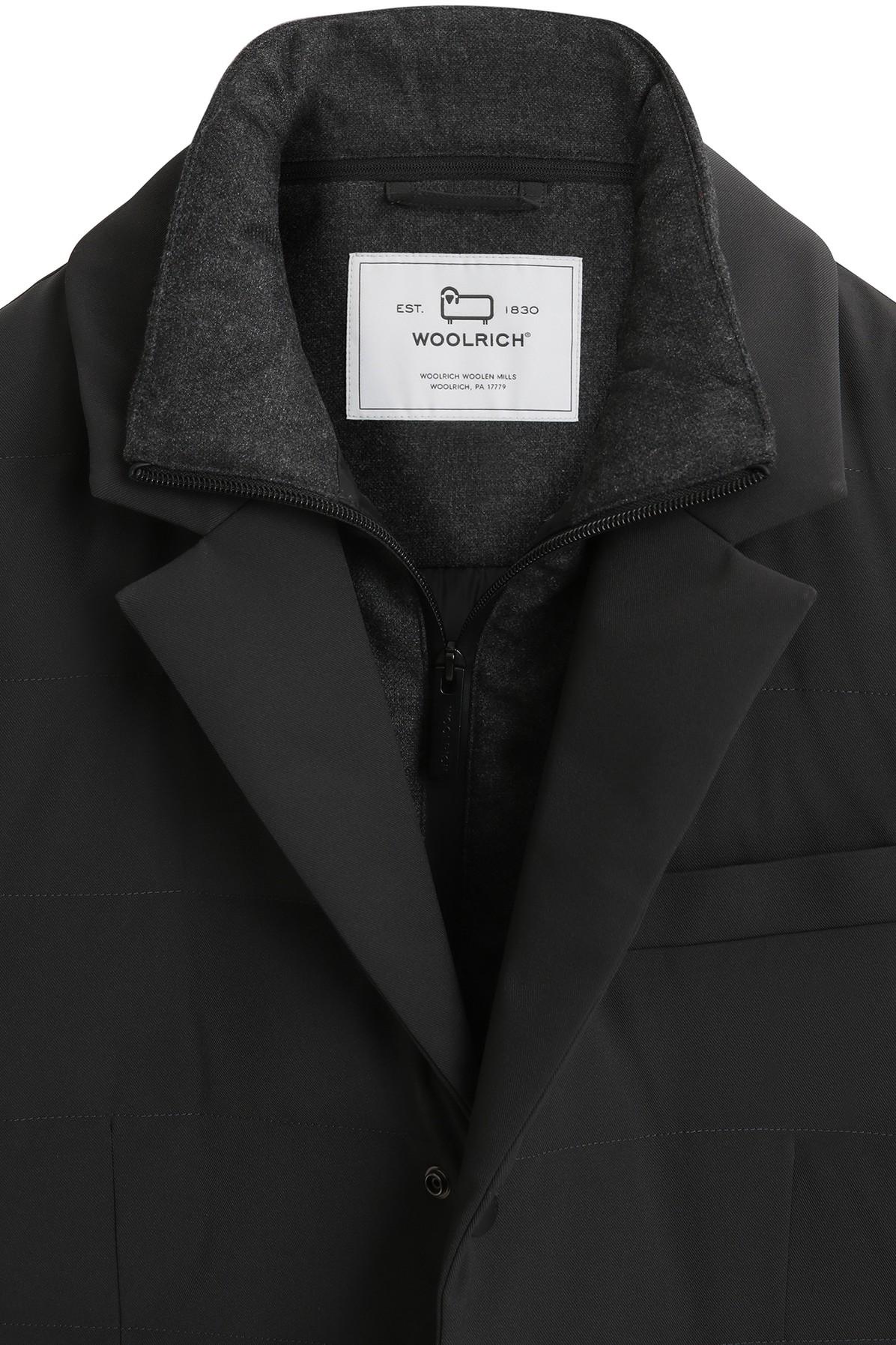 Woolrich Commuting 2in1 Blazer in Black for Men | Lyst