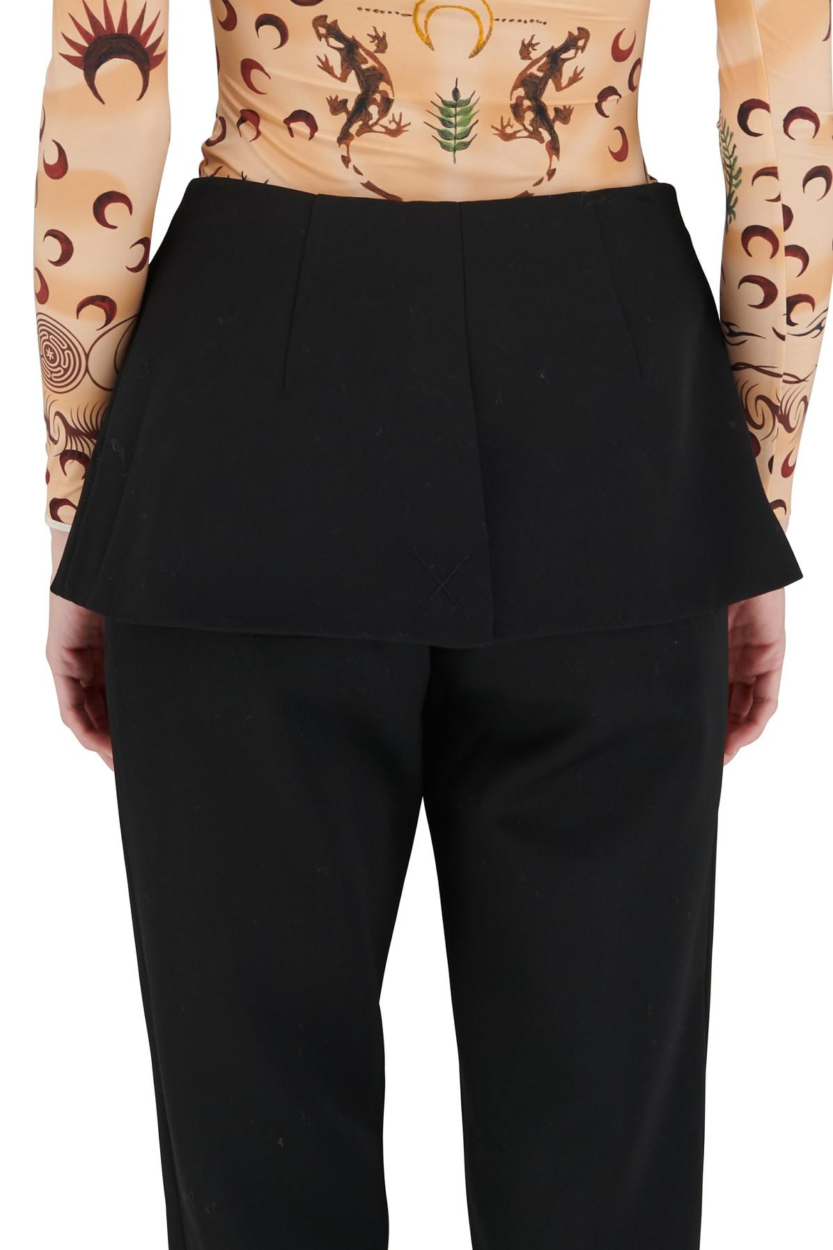 Coperni Wool Hybrid Trousers in Black 
