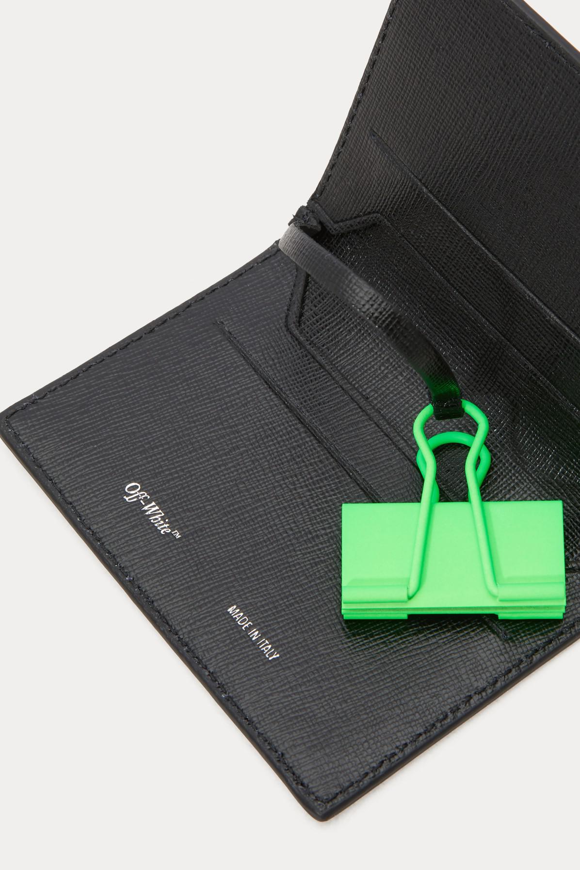 Off white binder clip deals
