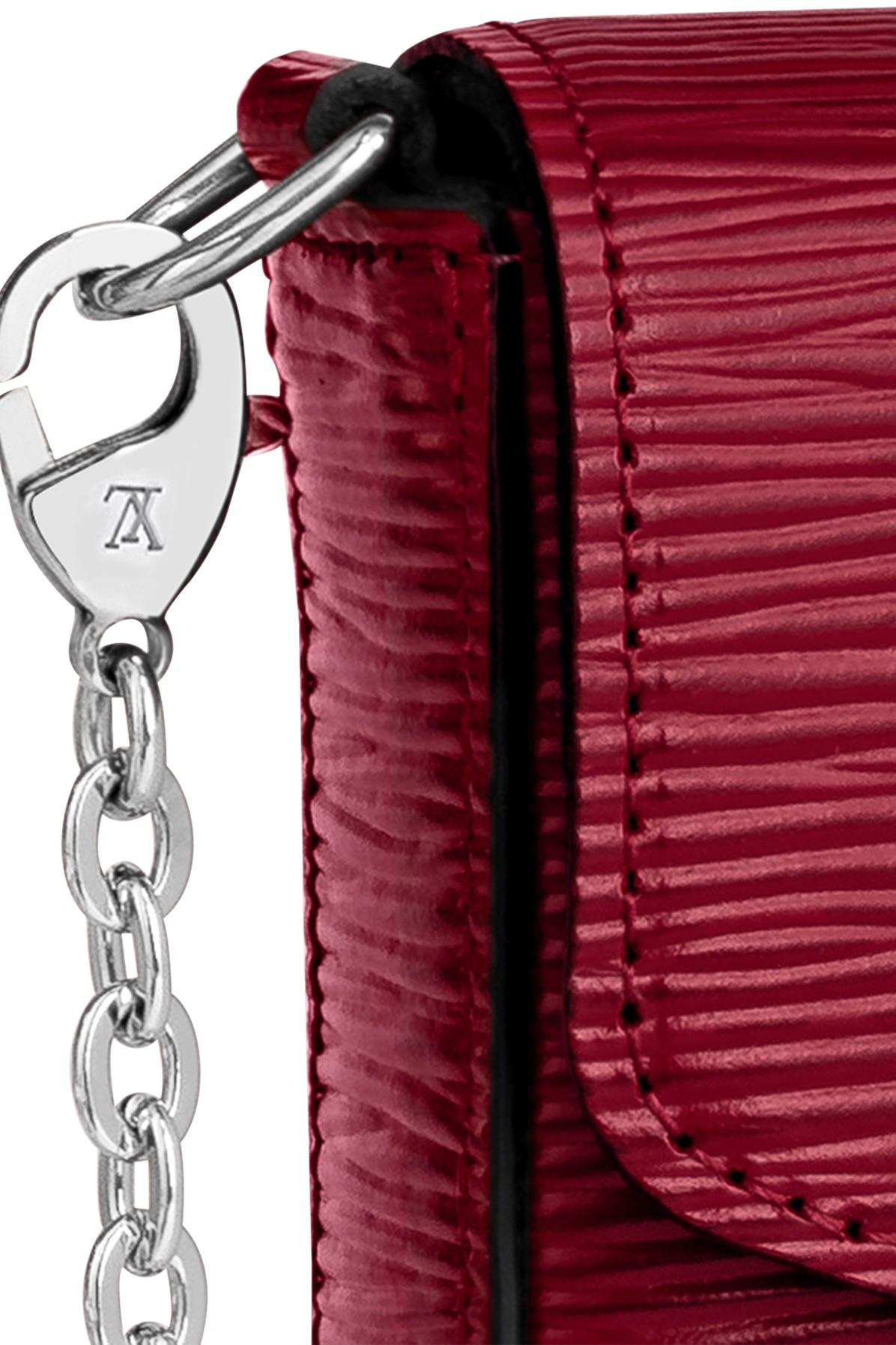 Louis Vuitton Pochette Felicie Epi Leather Pink