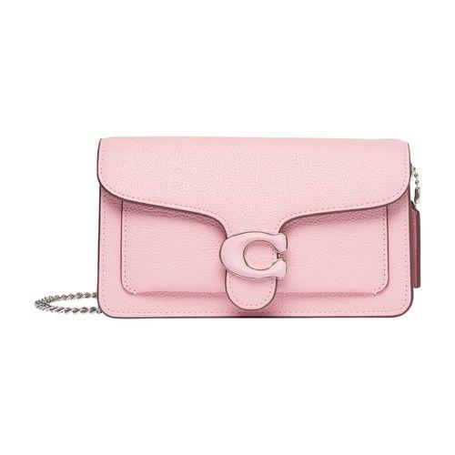 COACH Tabby Chain Clutch Bag in Pink | Lyst