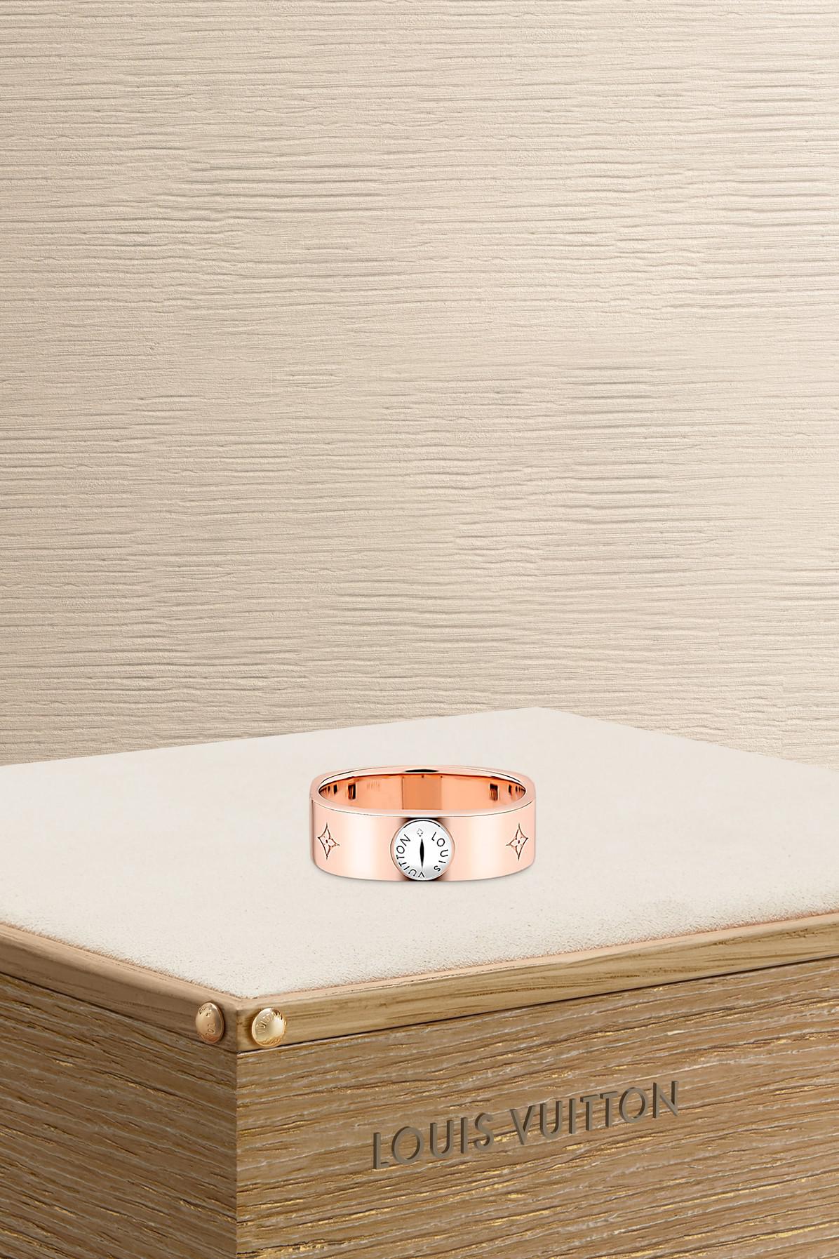 Bague Nanogram Louis Vuitton en coloris Rose | Lyst