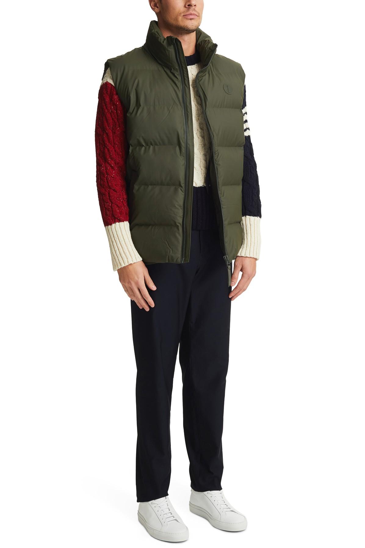 Rains Puffer Vest in Green for Men Lyst
