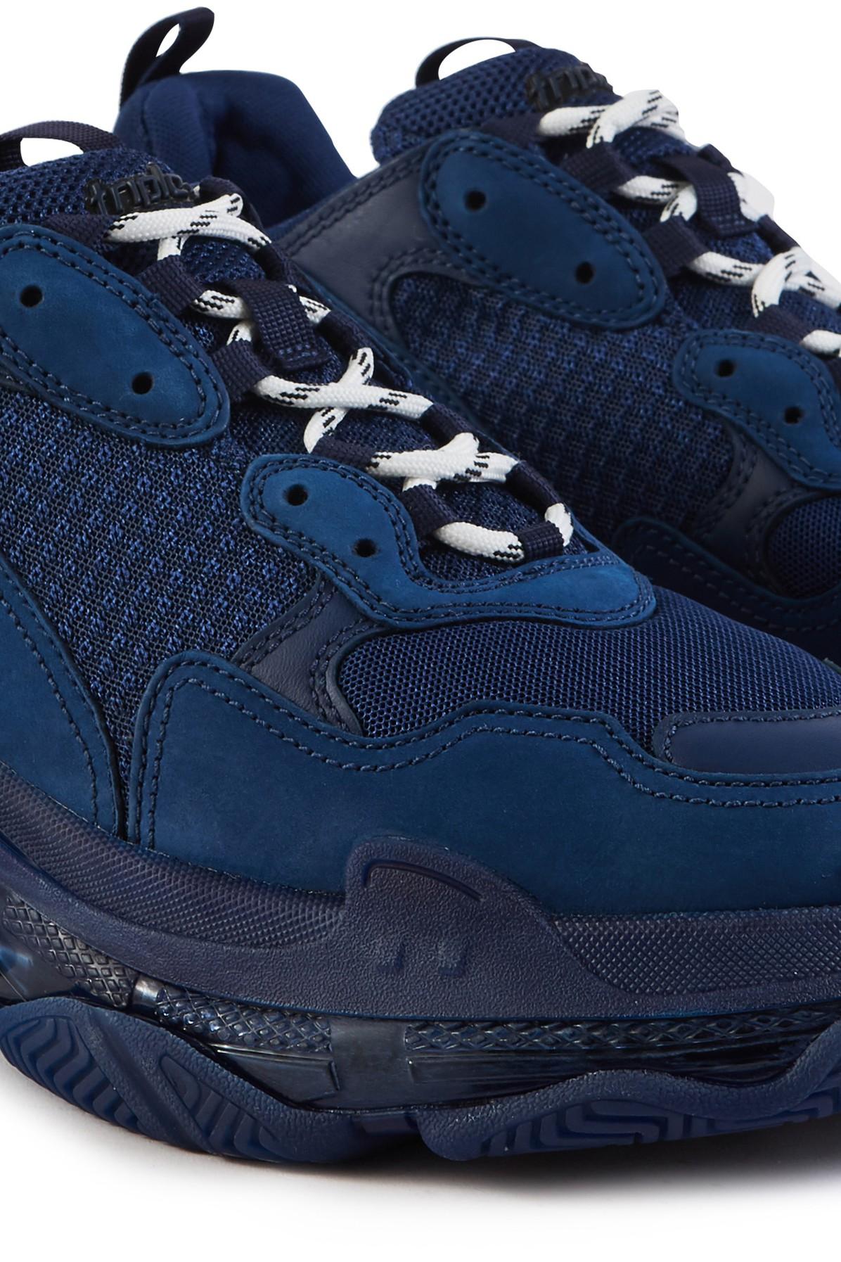 navy blue triple s