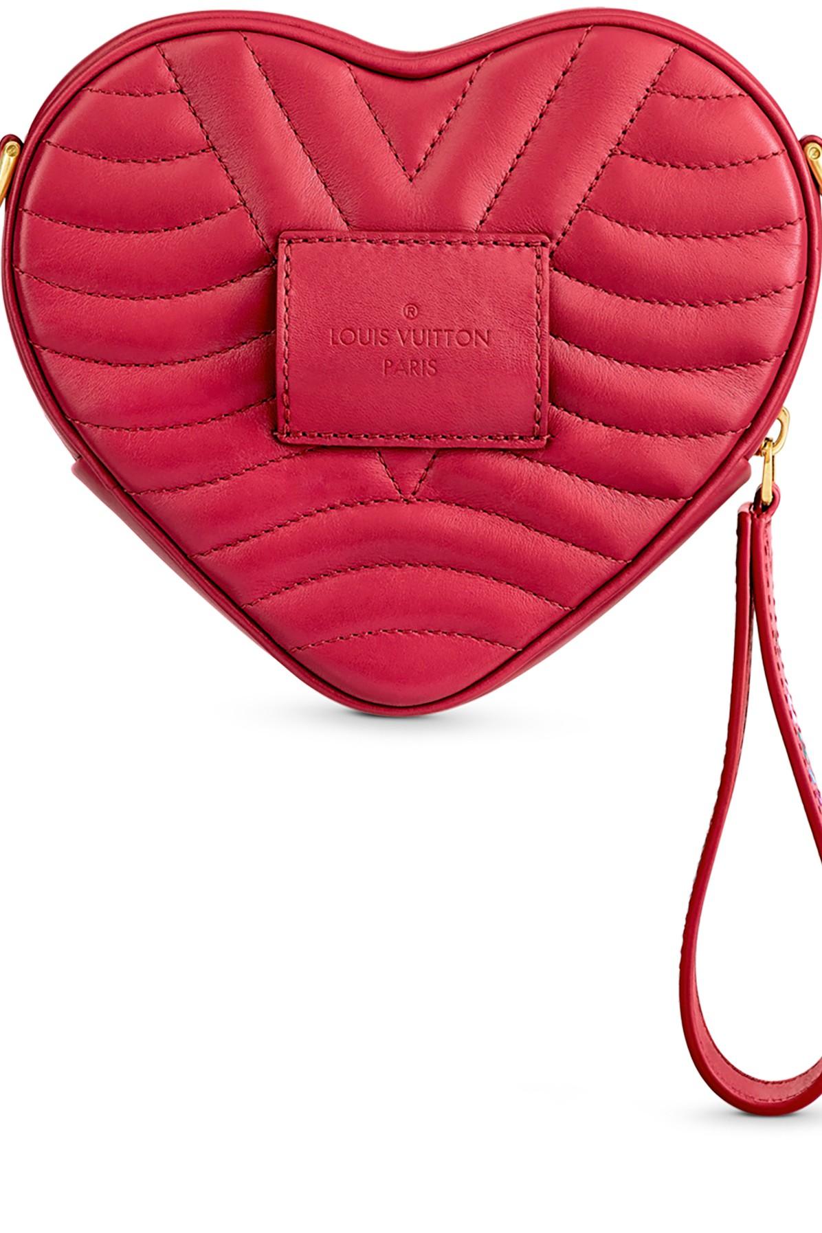 Louis Vuitton New Wave Heart Bag in Red | Lyst