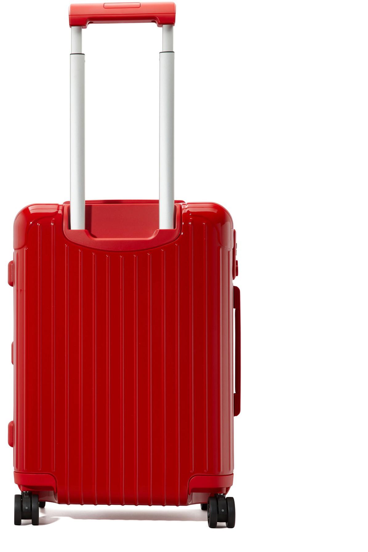 rimowa red luggage