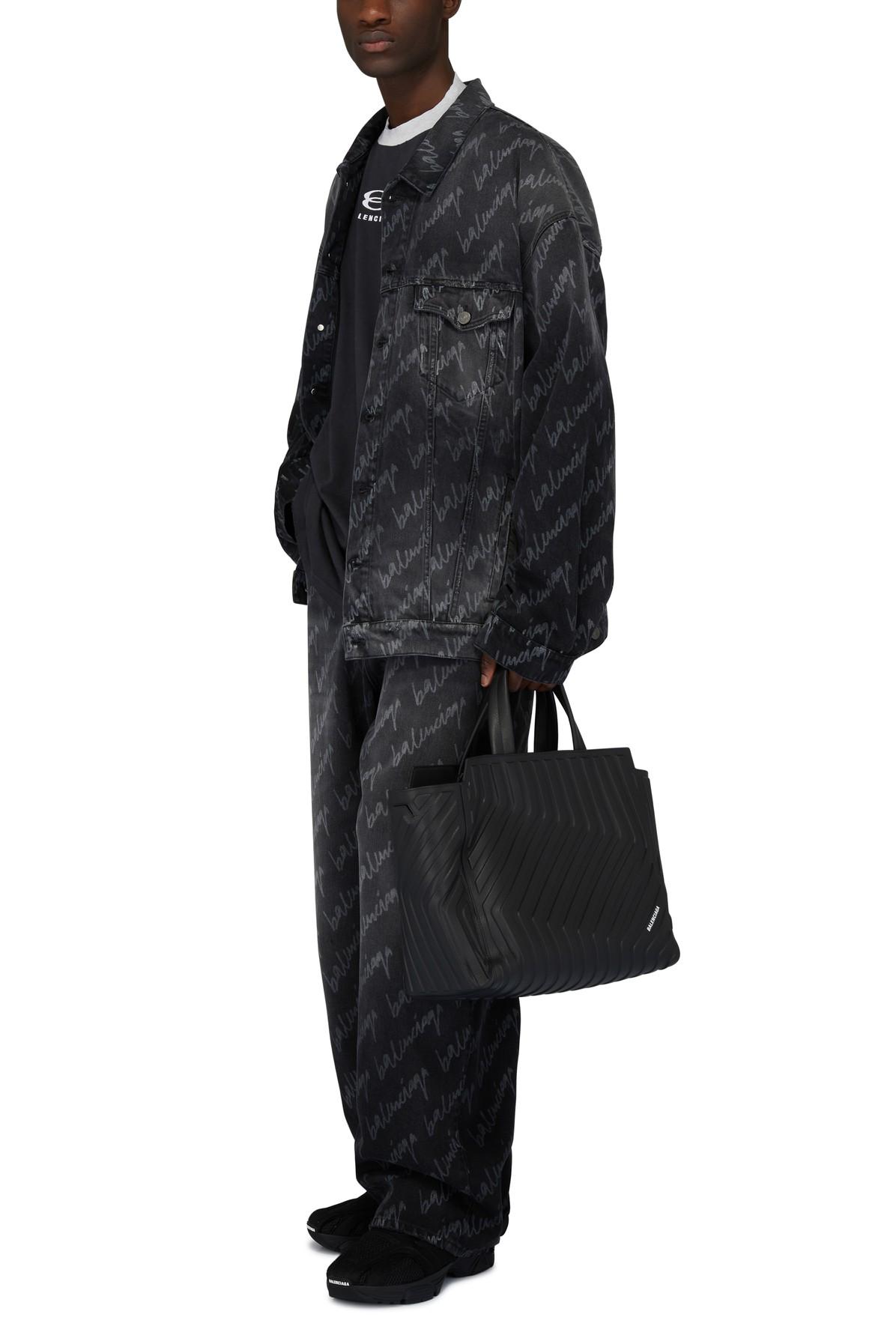 Balenciaga Unity 3/4 Sleeves T-shirt in Black for Men | Lyst