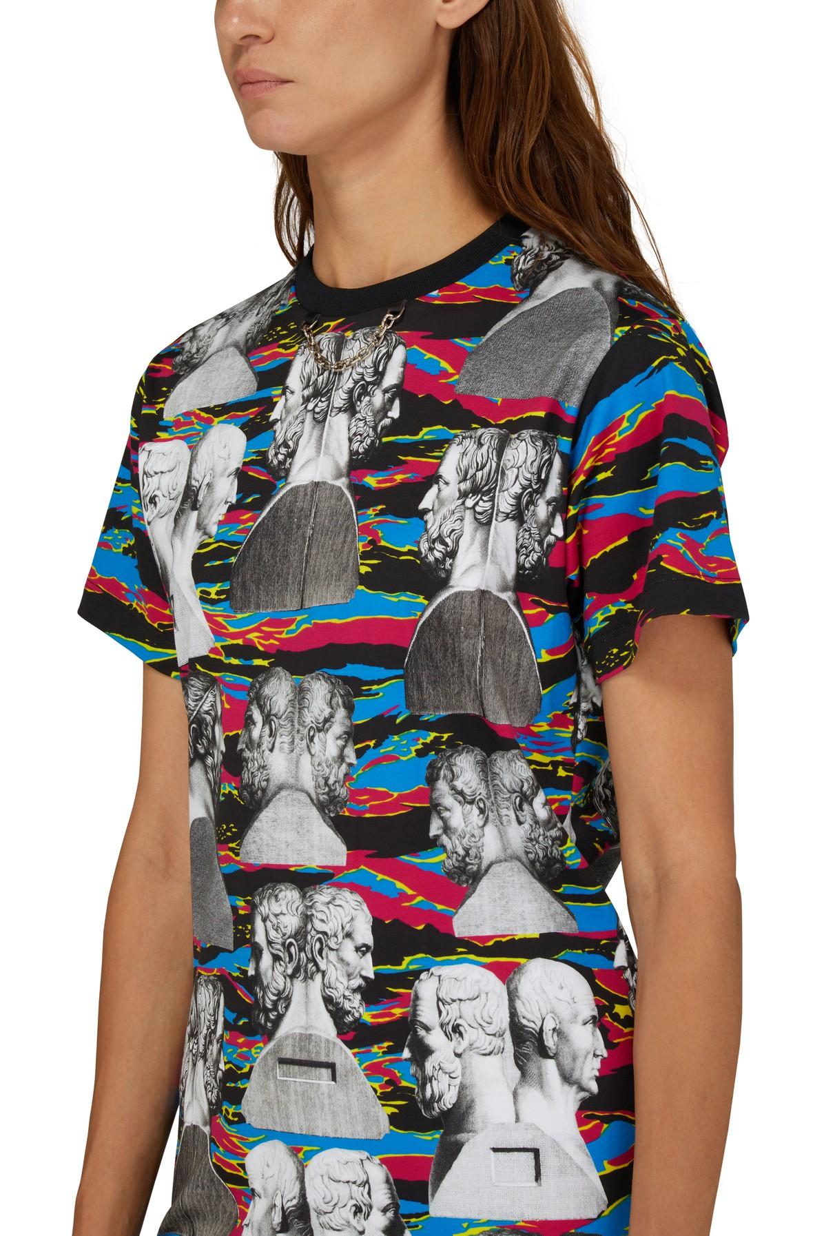 Women's Zebra Bust T-Shirt Dress, LOUIS VUITTON