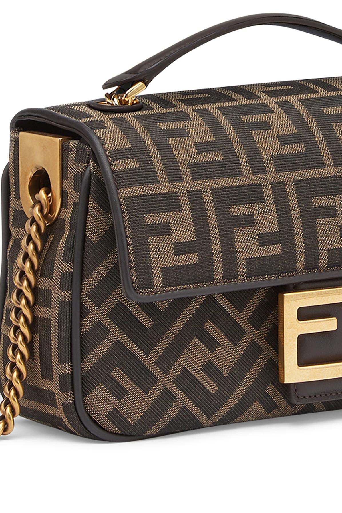 fendi baguette pouch with chain