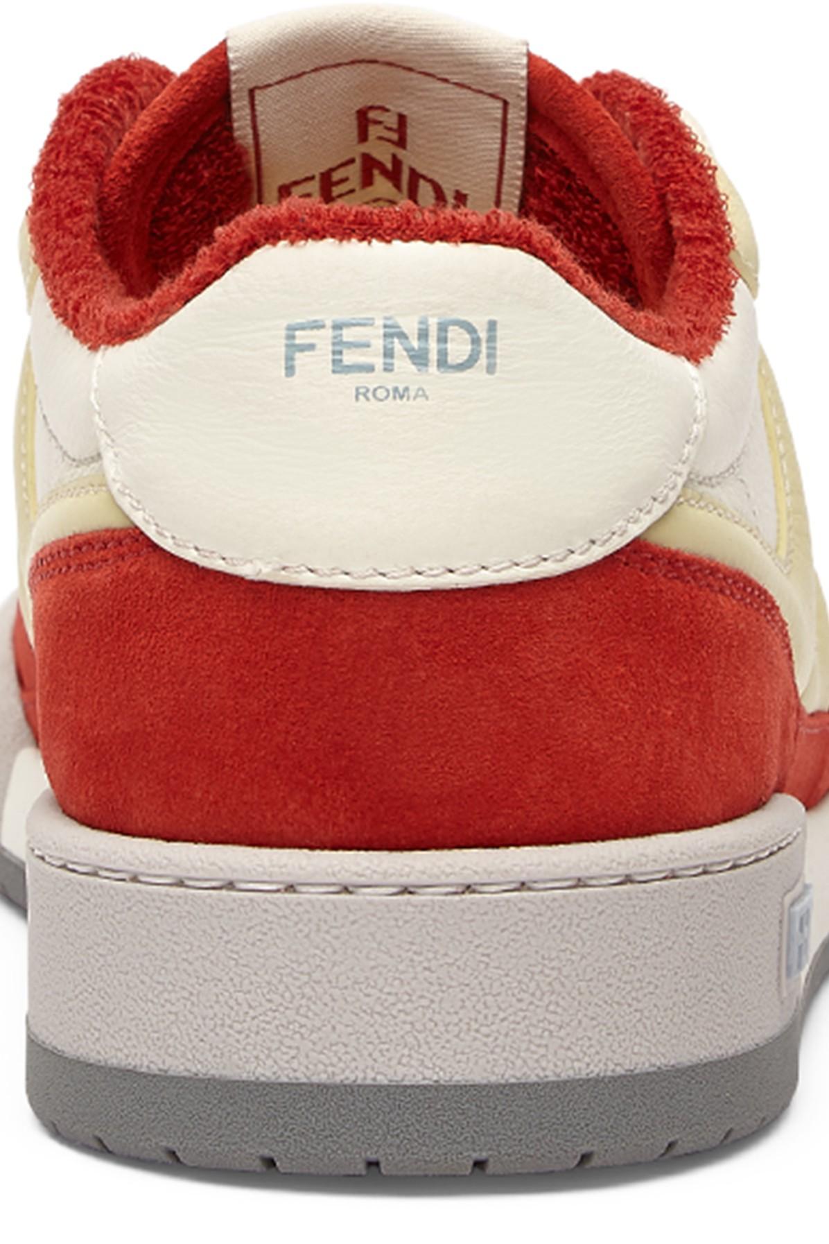 fendi sneakers red