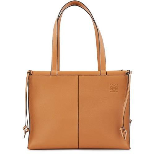 Loewe Cushion Tote in Brown Lyst