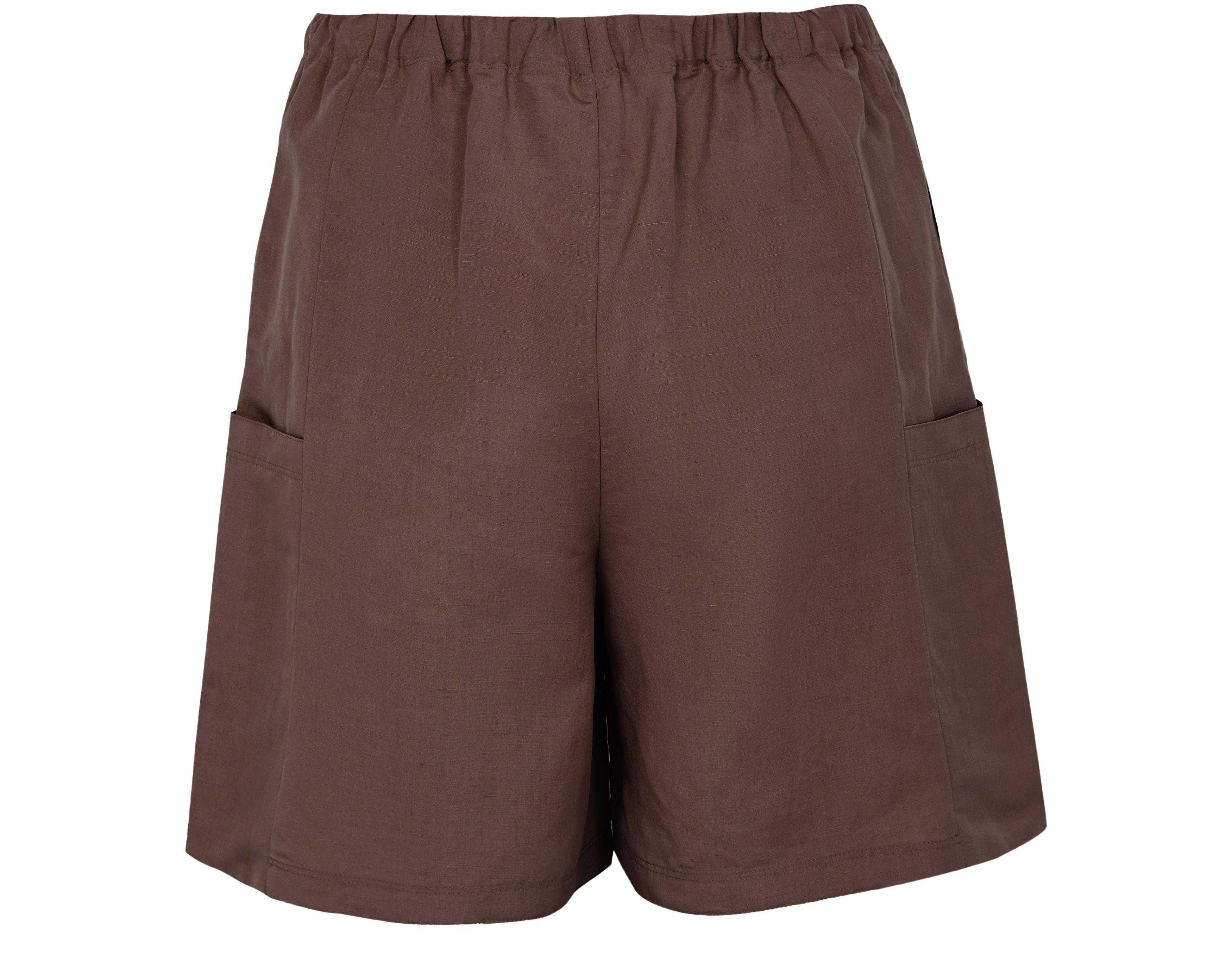ショートパンツ MAX MARA 'Quebec' bermuda shorts Brown Max Mara 'Quebec' Bermuda Shorts in Brown | Lyst